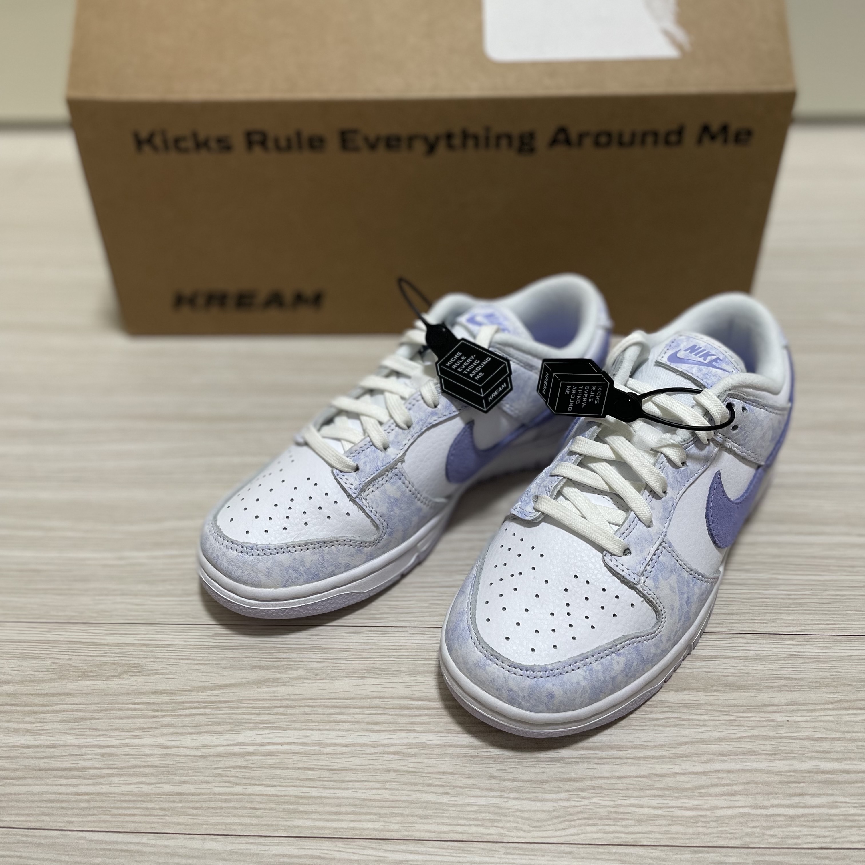 (W) Nike Dunk Low Purple Pulse 착용 스타일