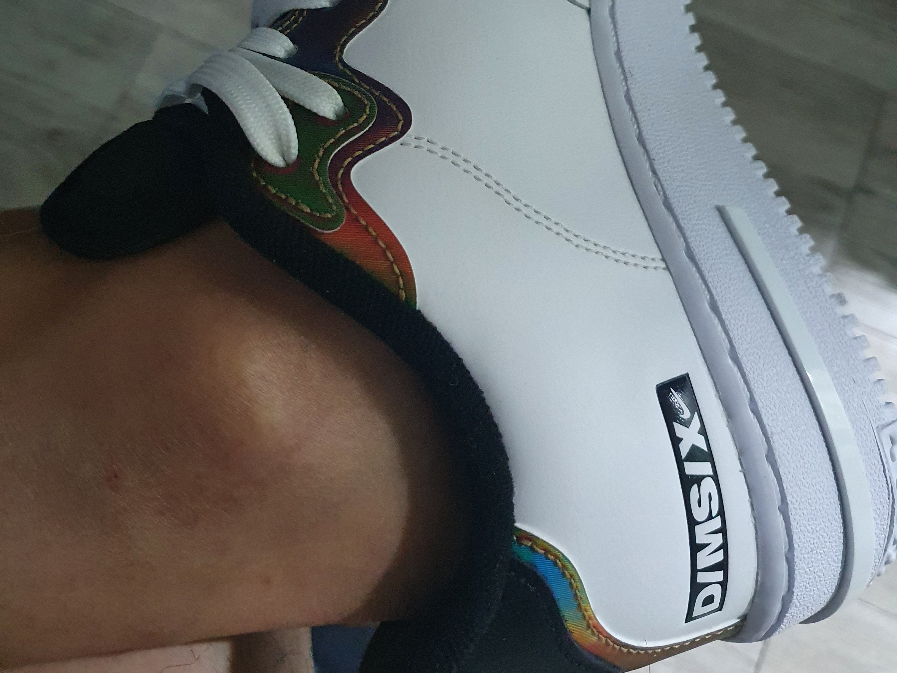 Nike Air Force 1 React LV8 White Glow 착용 스타일 - 2