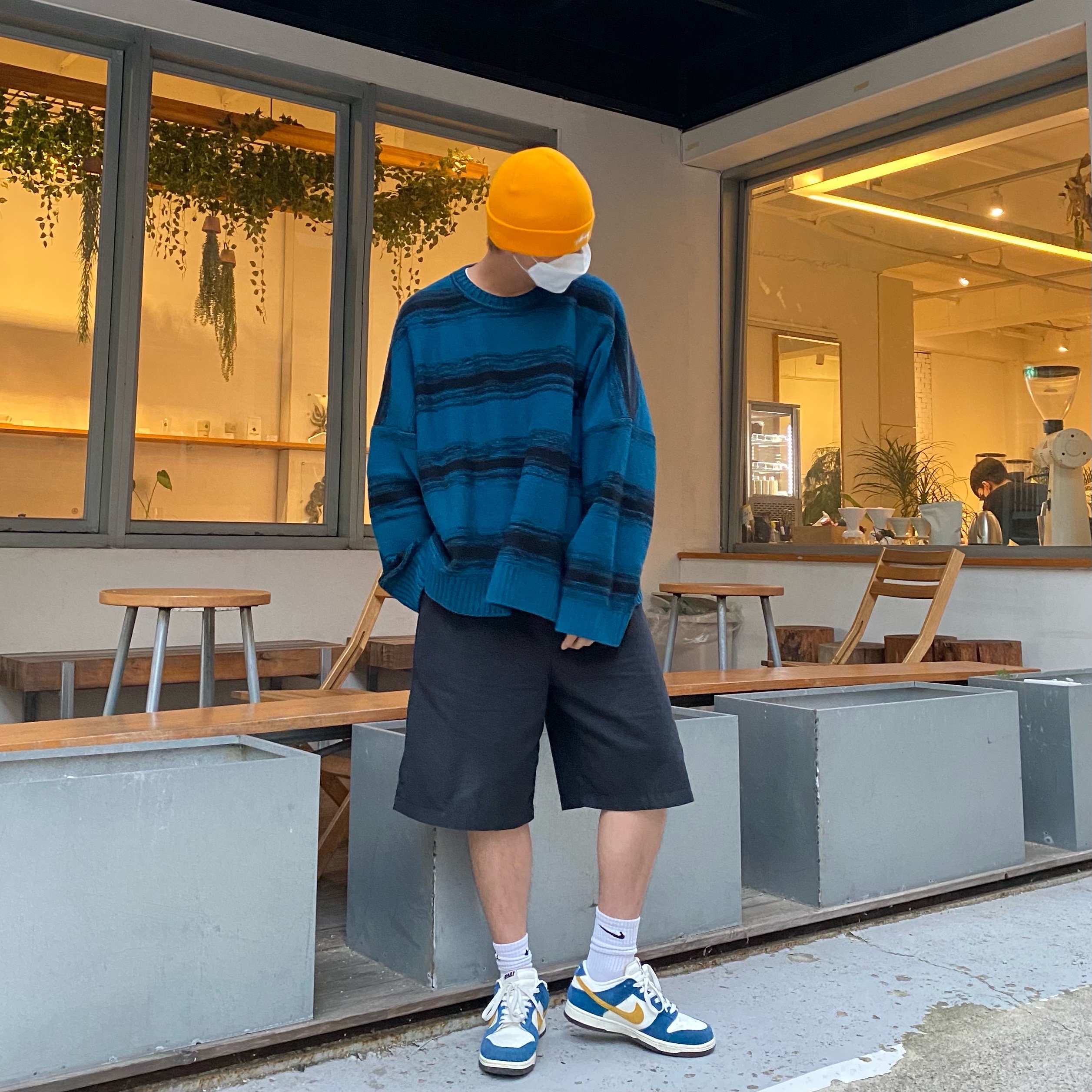 Nike x Kasina Dunk Low 80's Bus 착용 스타일