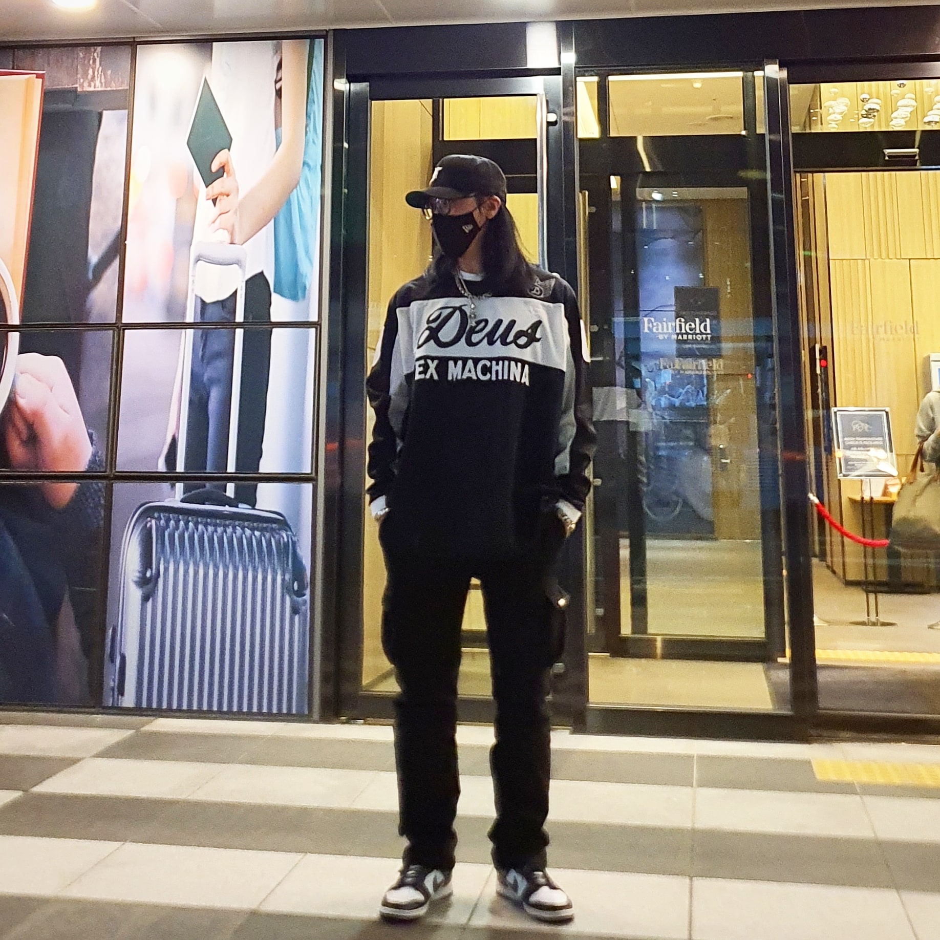 Nike Dunk Low Retro Black 착용 스타일