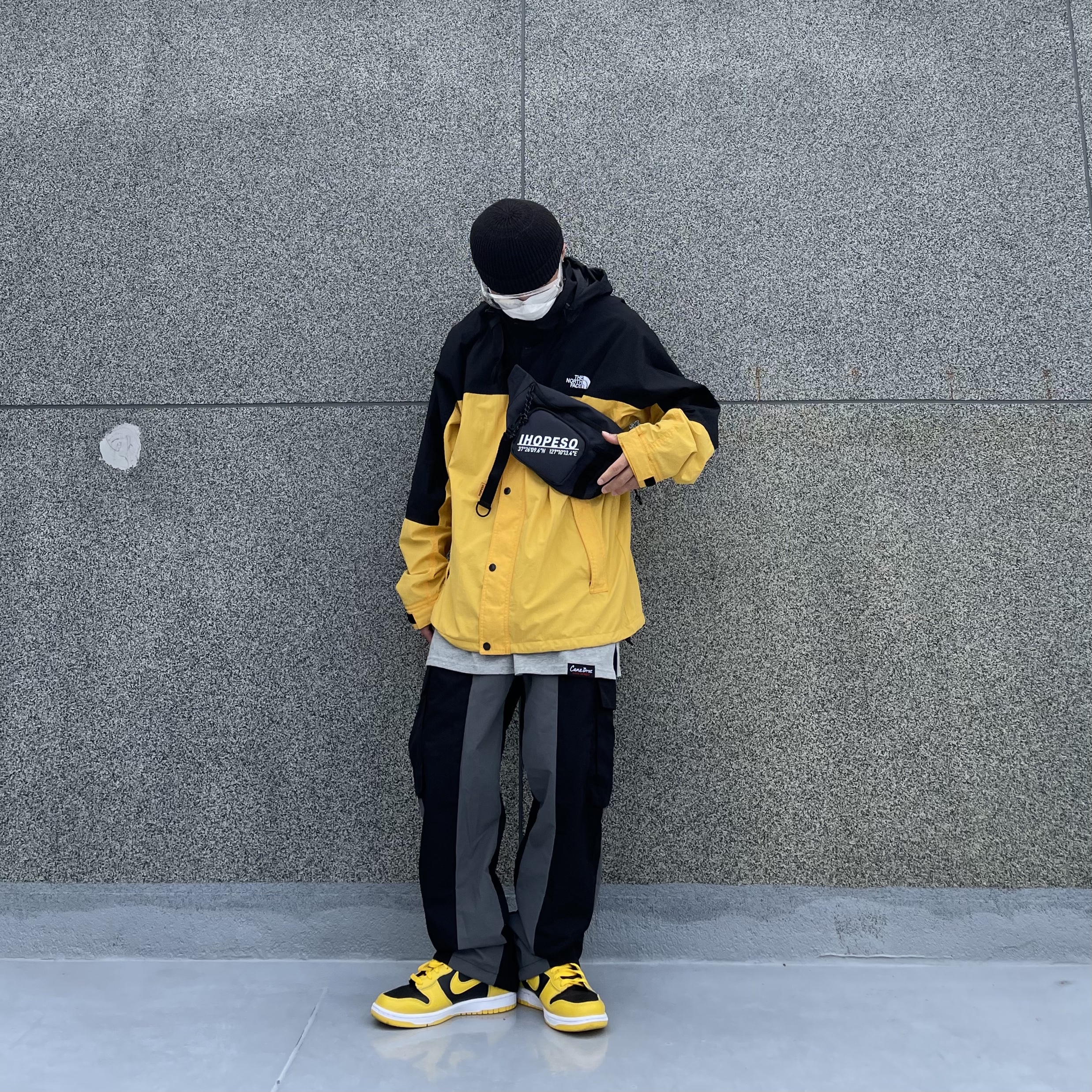 Nike Dunk High SP Varsity Maize 착용 스타일