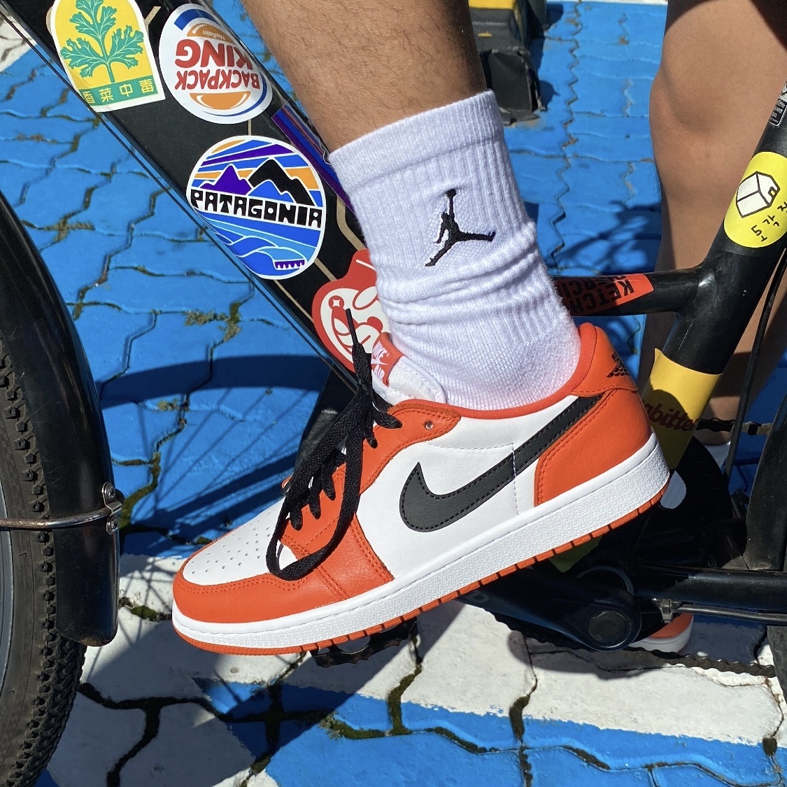 Jordan 1 Low OG Starfish 착용 스타일
