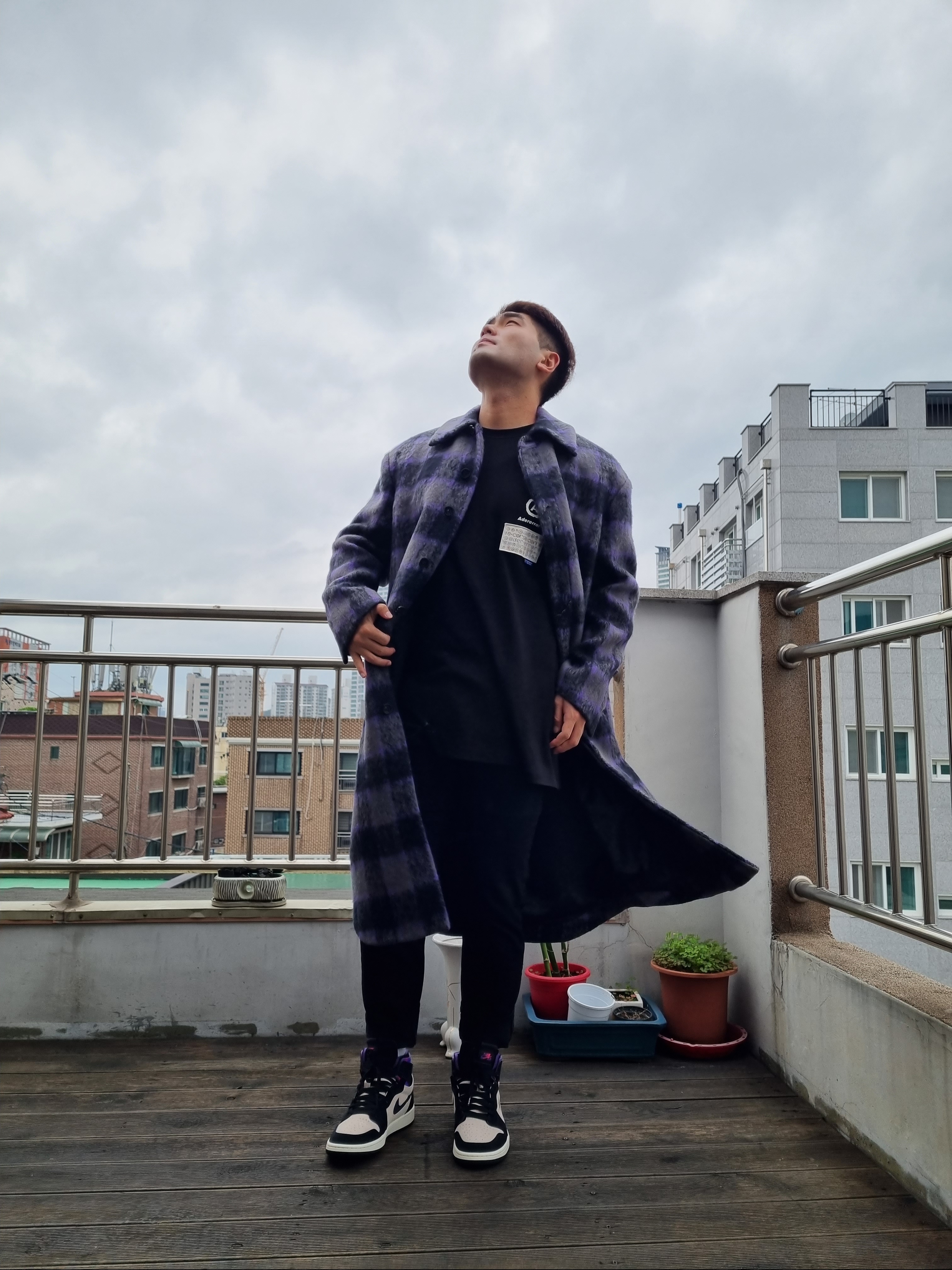 Jordan 1 x Paris Saint-Germain Zoom Air CMFT 착용 스타일 - 4