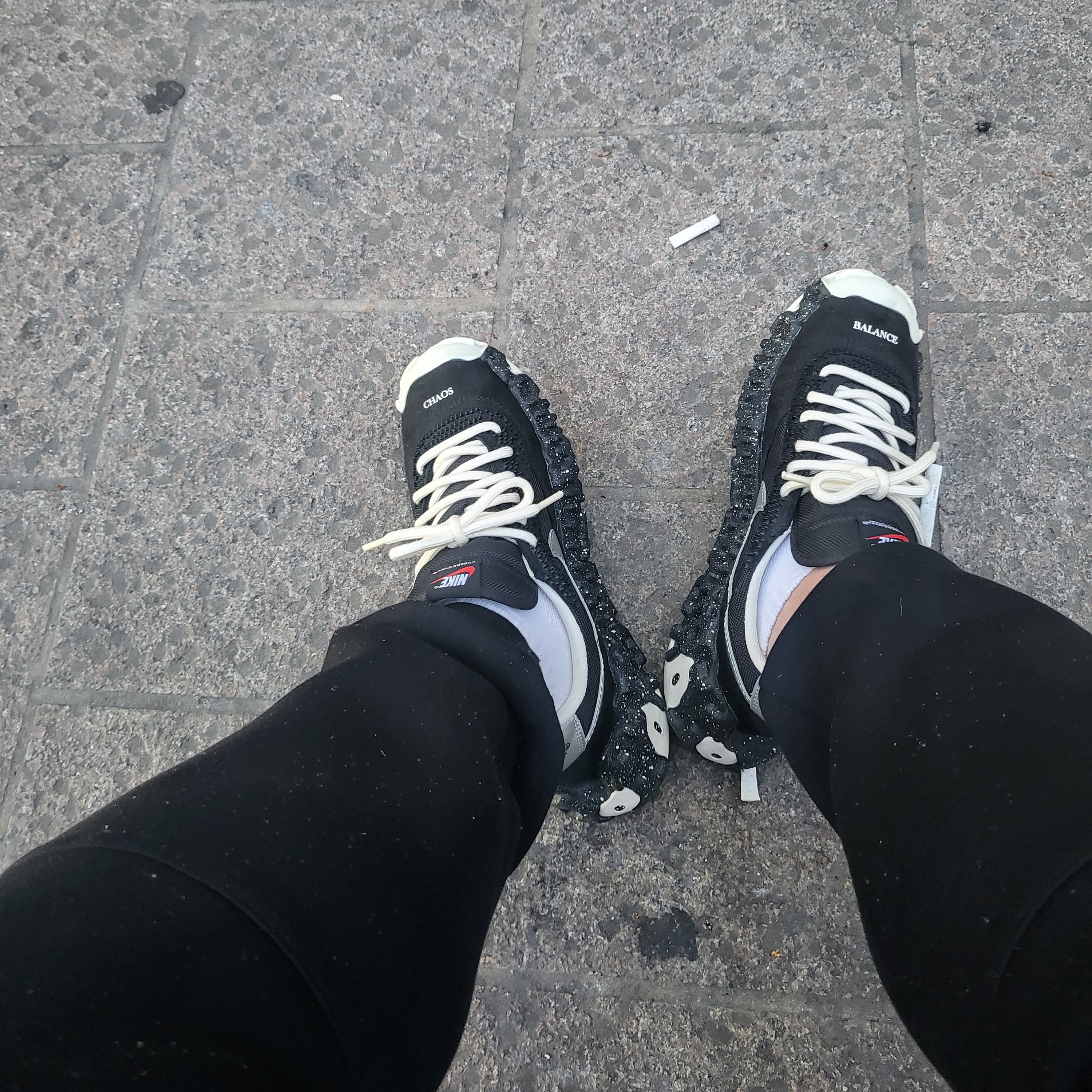 Nike x Undercover Overbreak SP Black 착용 스타일