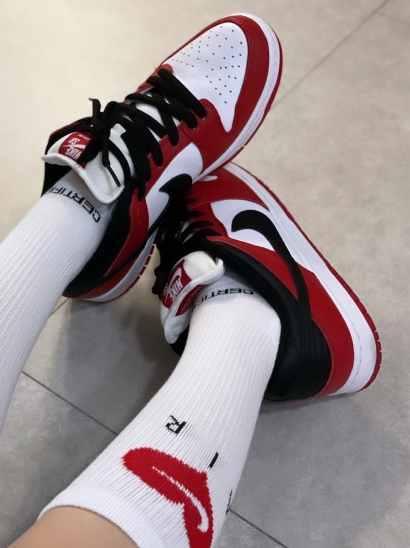 Nike SB Dunk Low Pro Chicago 착용 스타일