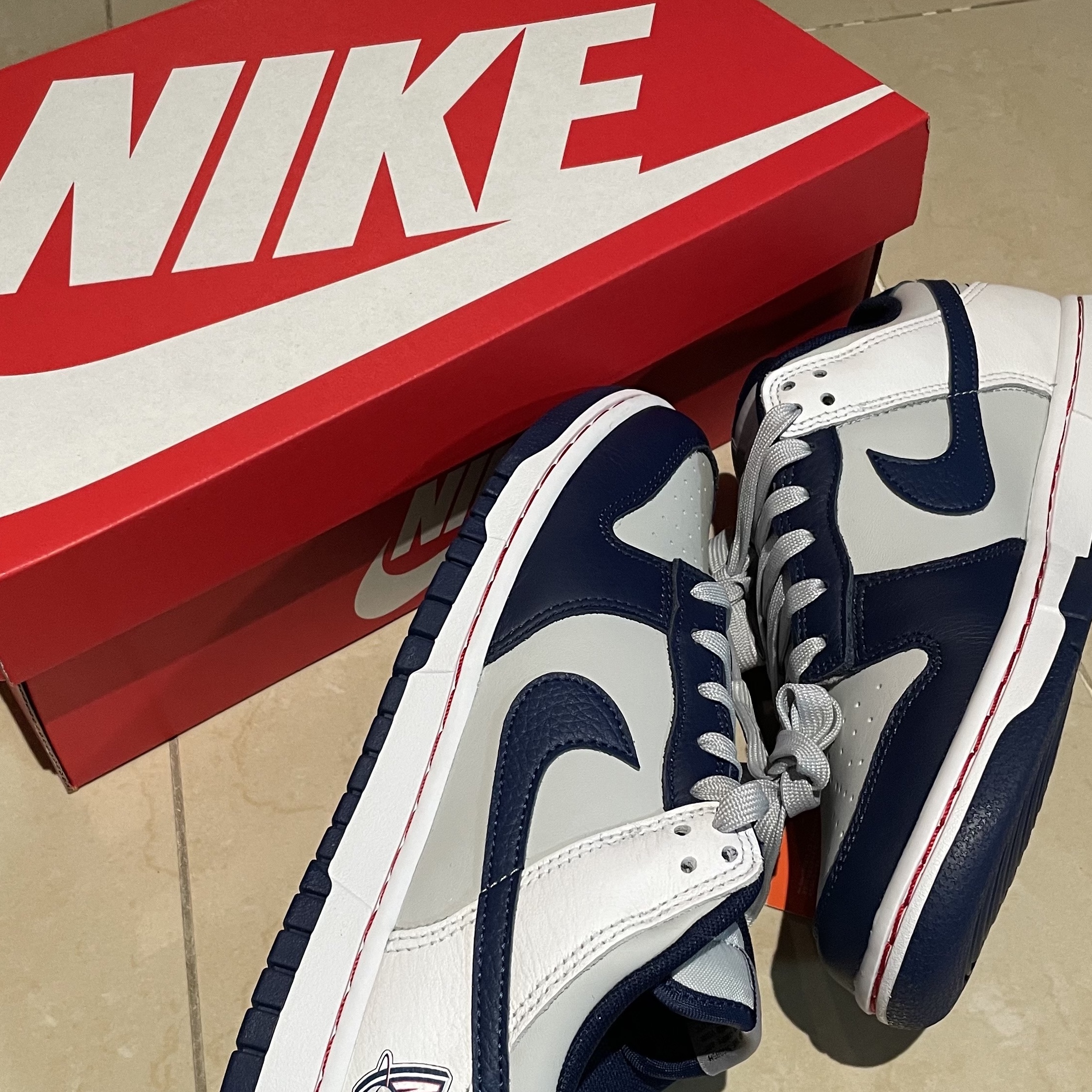 Nike x NBA Dunk Low Retro EMB Nets 착용 스타일 - 2