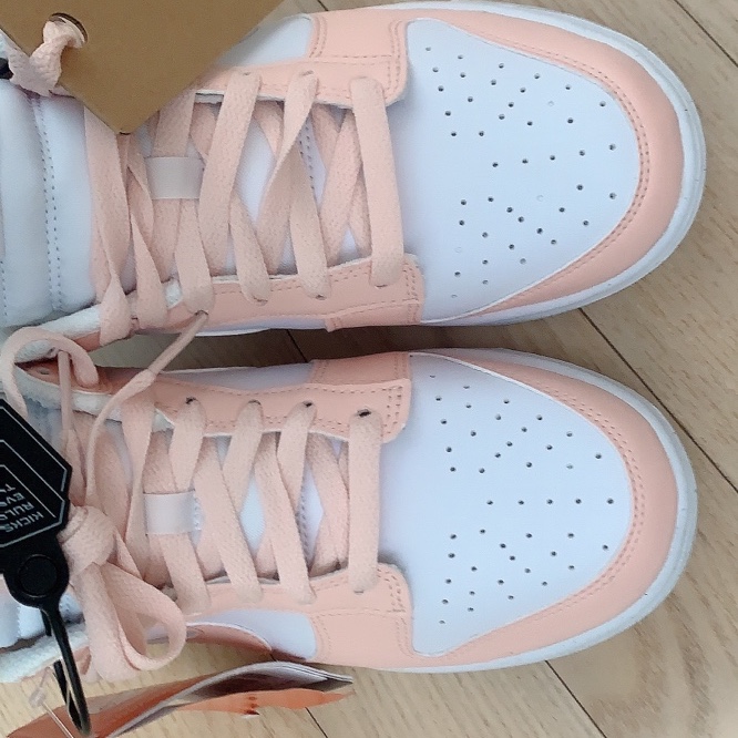 (W) Nike Dunk Low Next Nature Pale Coral 착용 스타일 - 2