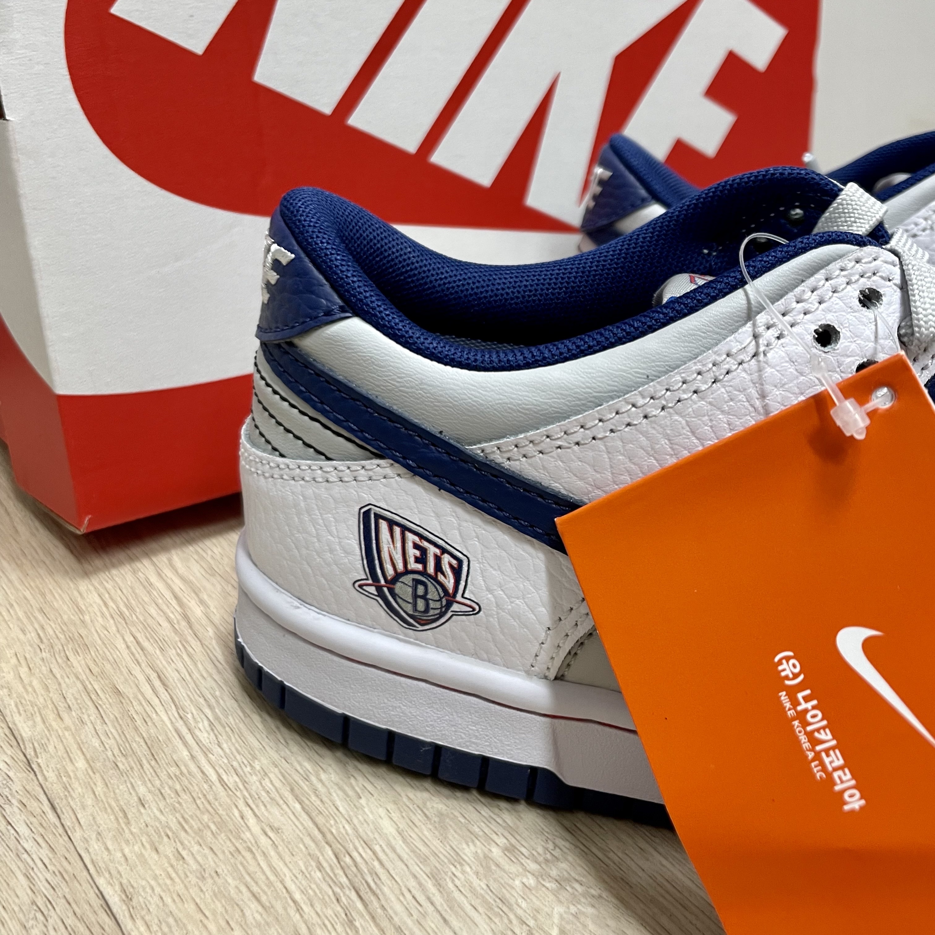(GS) Nike x NBA Dunk Low Nets, Nike x NBA Dunk Low Retro EMB Nets 착용 스타일 - 2