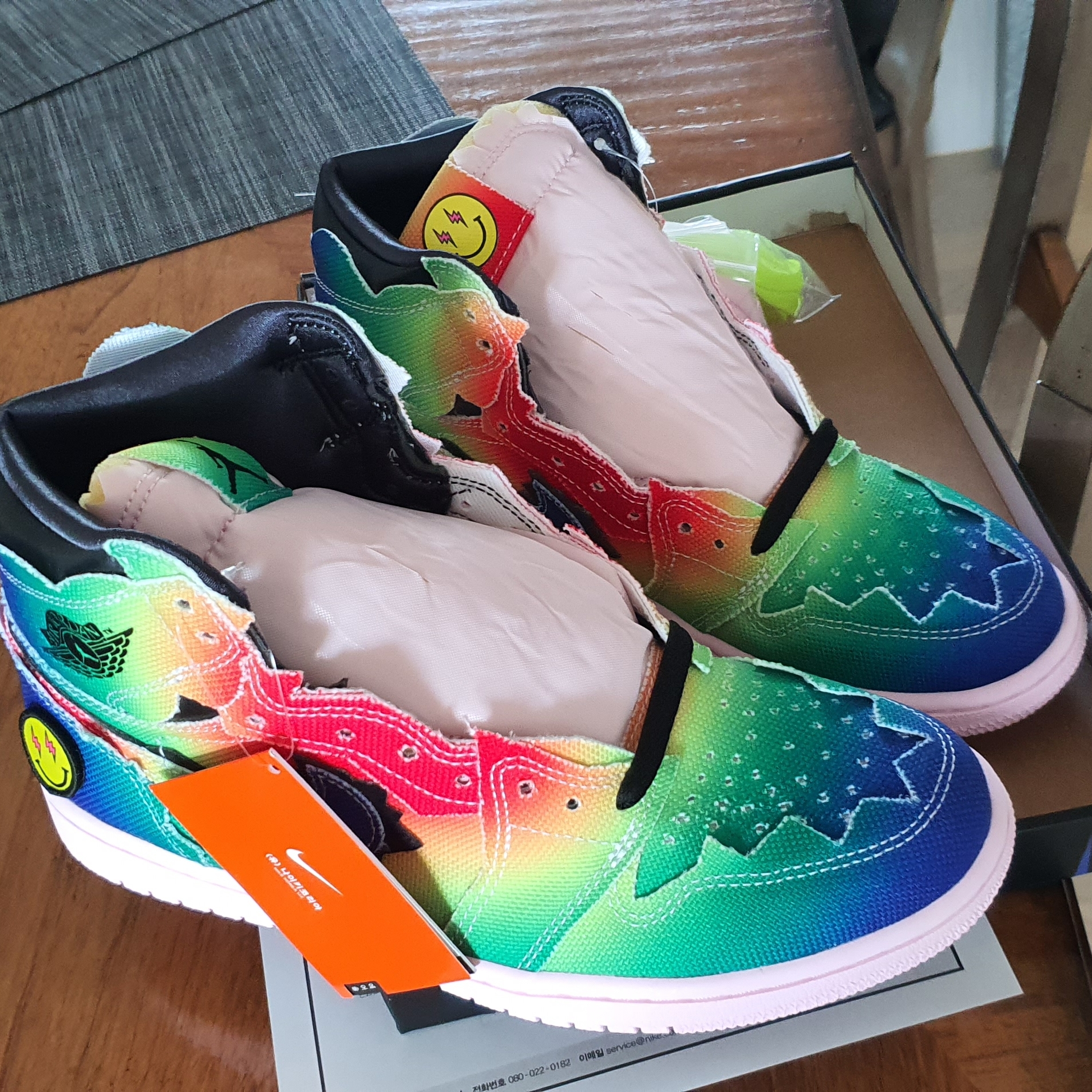 Jordan 1 x J Balvin Retro High OG 착용 스타일 - 1