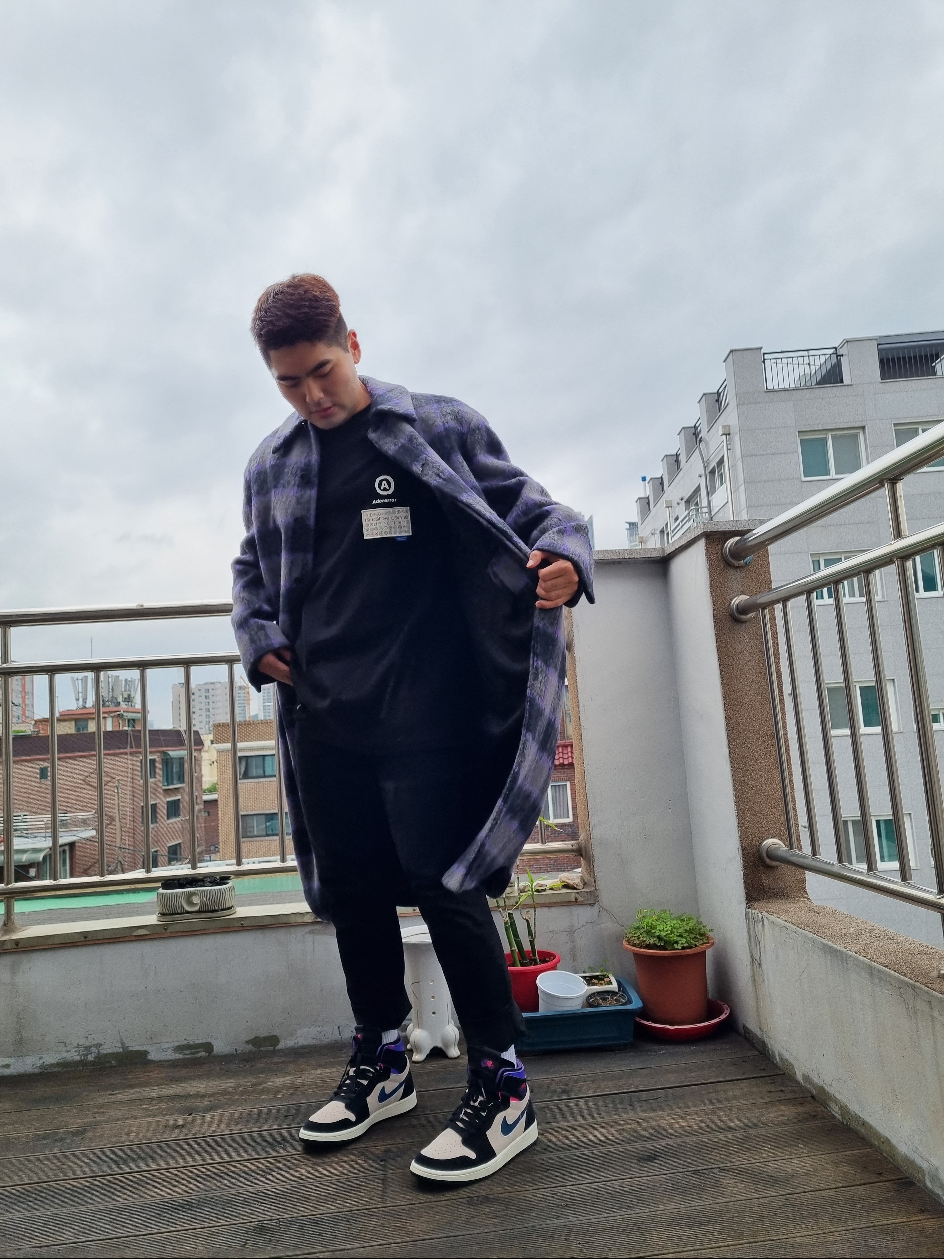 Jordan 1 x Paris Saint-Germain Zoom Air CMFT 착용 스타일 - 2