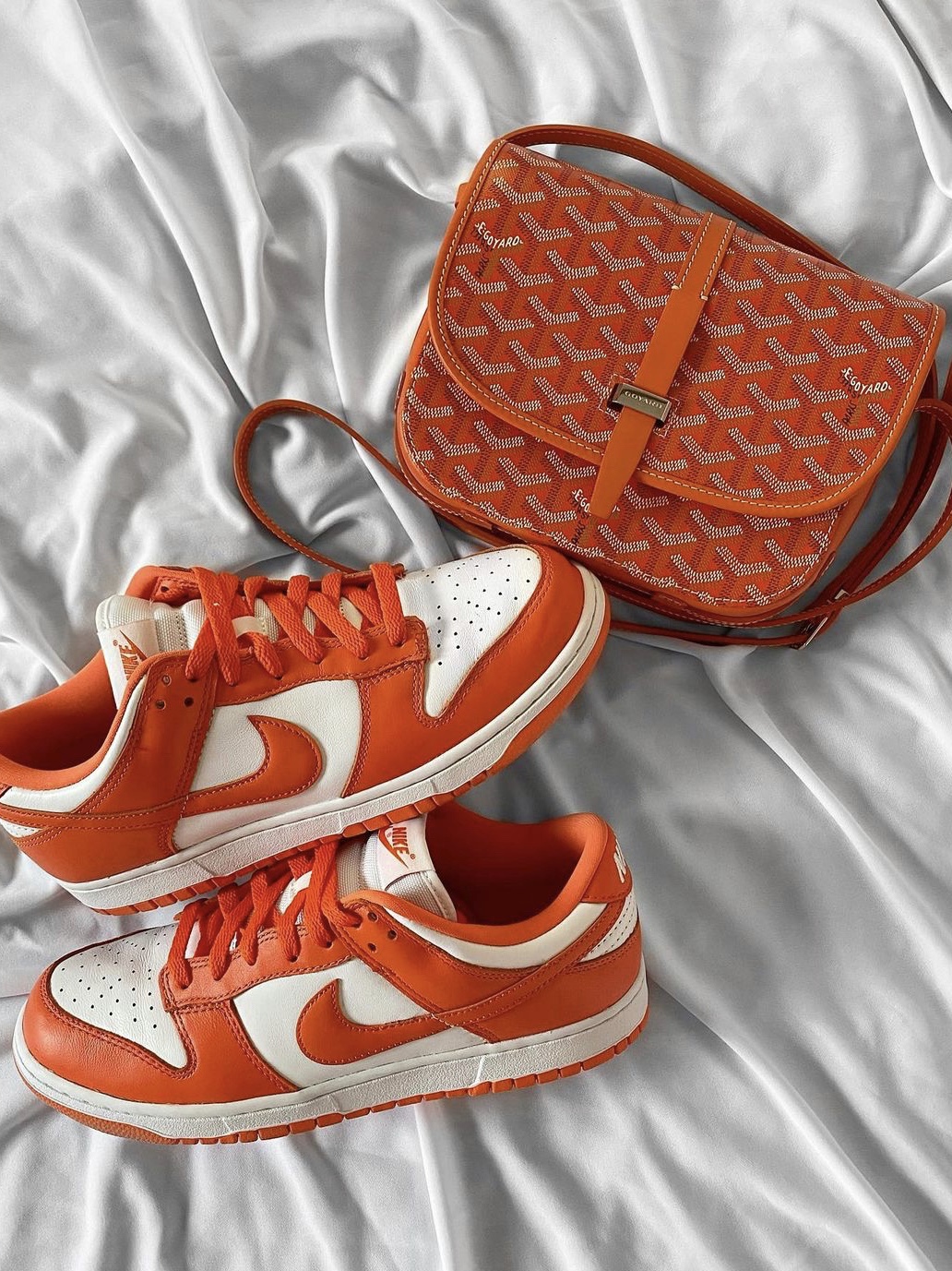 Nike Dunk Low SP Syracuse 2020 착용 스타일