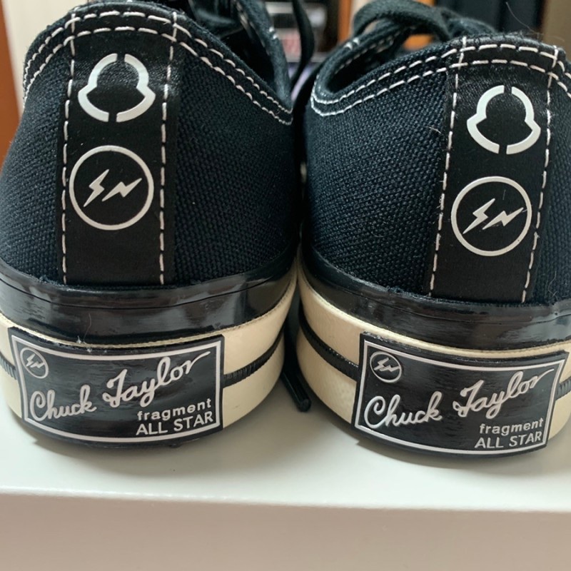 Converse x Moncler x Fragment Chuck 70 Ox Fraylor III Black 착용 스타일 - 1