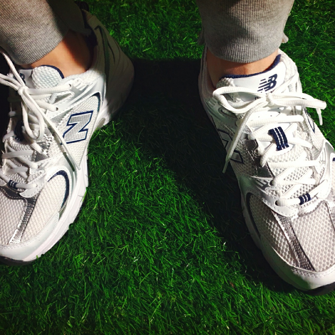 New Balance 530 White 착용 스타일 - 4