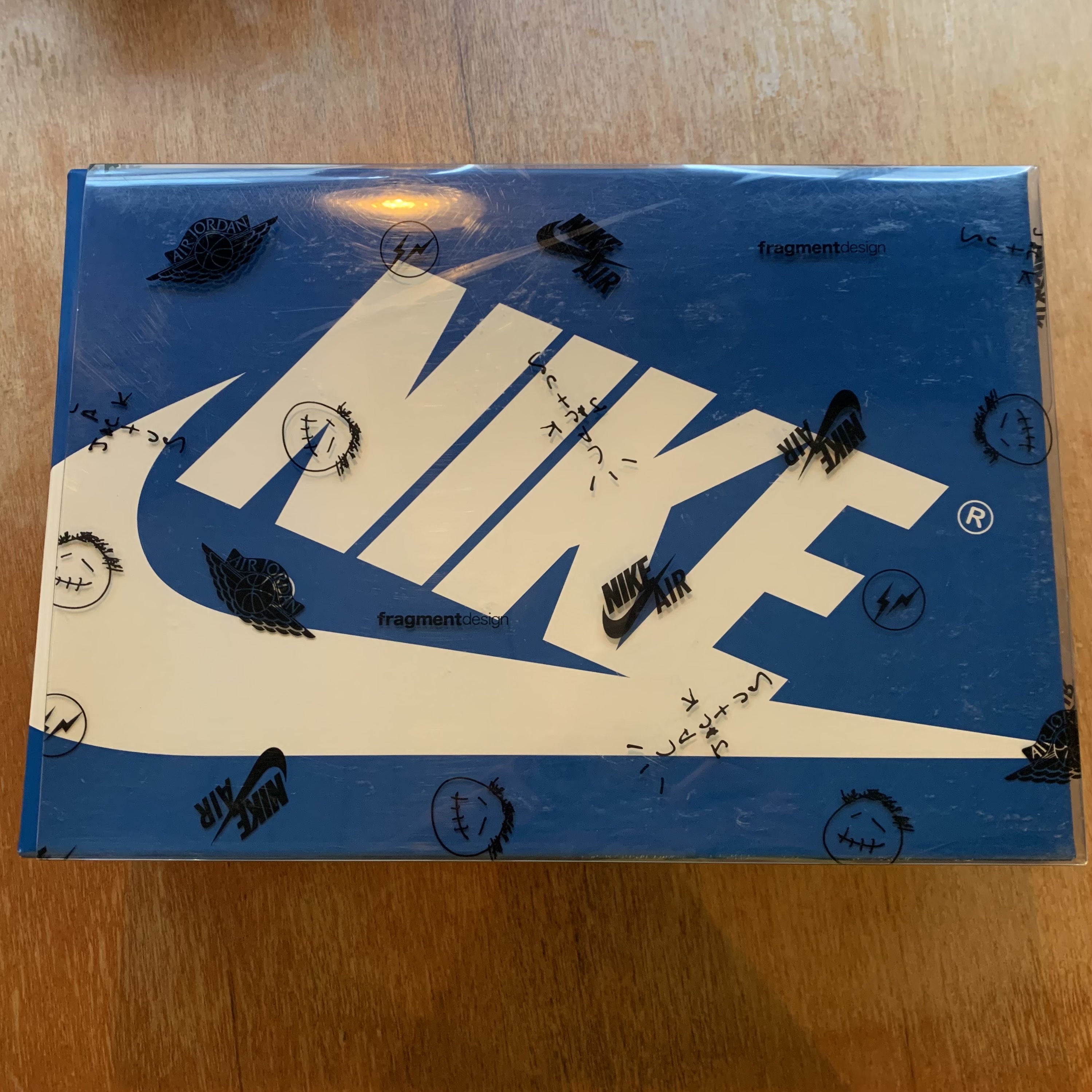 Jordan 1 x Travis Scott x Fragment Retro High OG SP Military Blue 착용 스타일 - 2