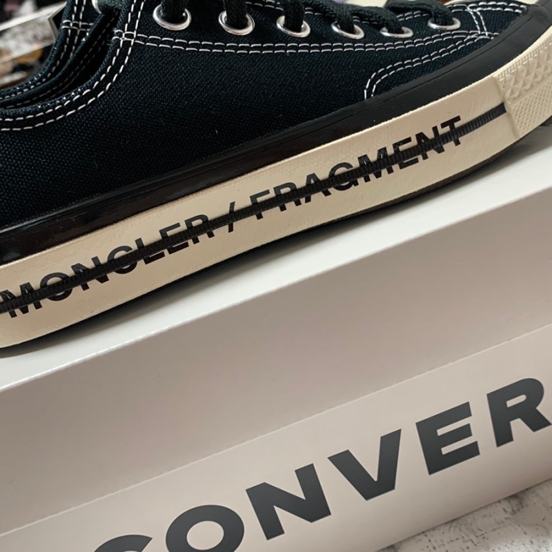 Converse x Moncler x Fragment Chuck 70 Ox Fraylor III Black 착용 스타일 - 2