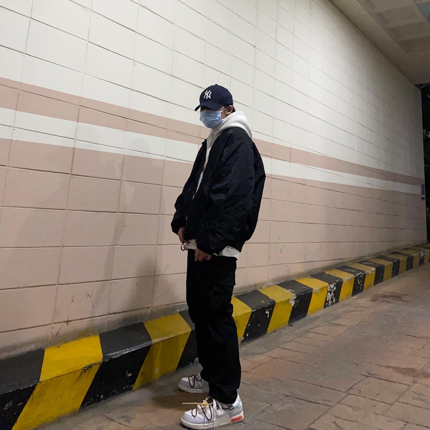 IAB Studio Hoodie Oatmeal Gray - 21SS, Nike x Off-White Dunk Low The 50 - Lot 46 착용 스타일 - 1