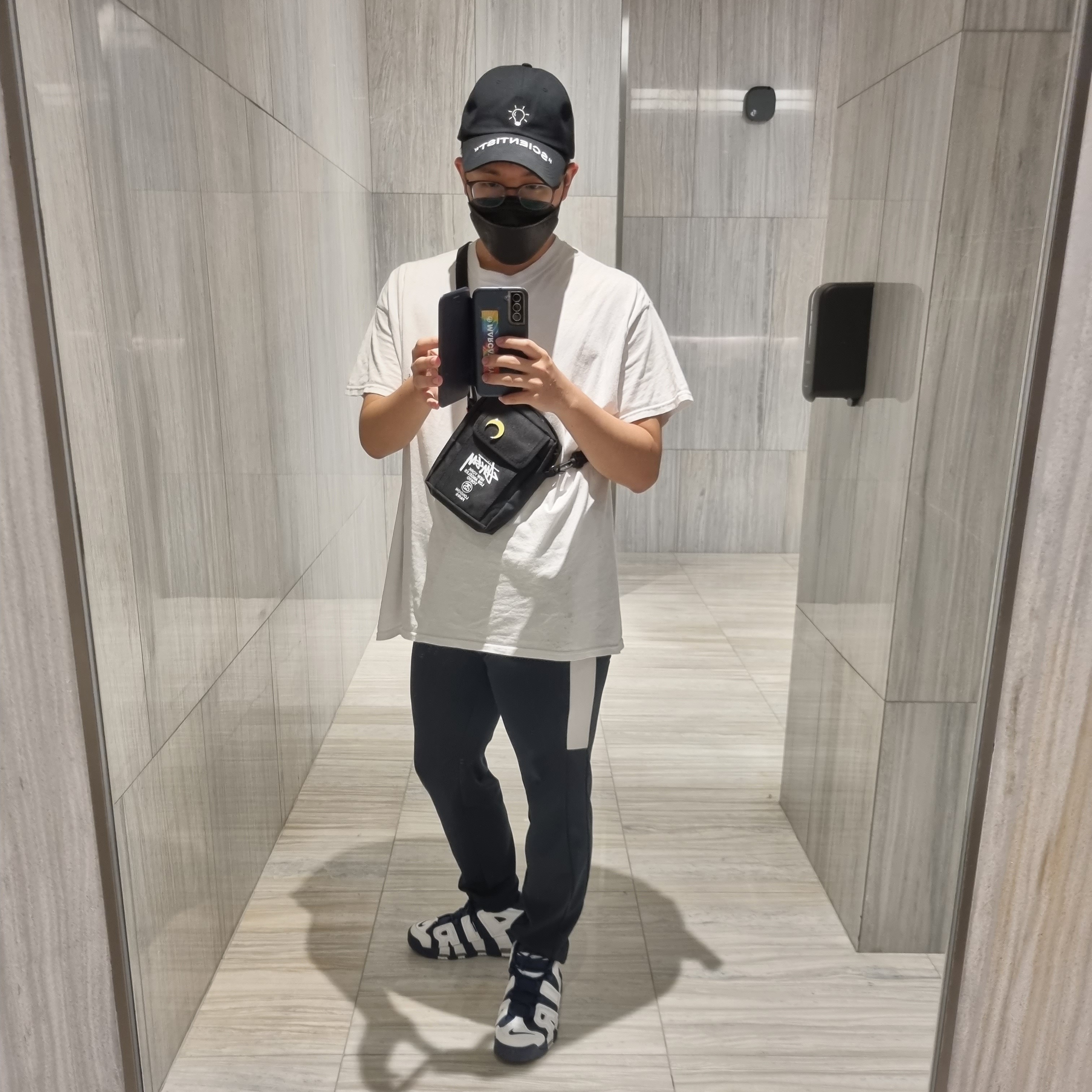 Nike Air More Uptempo Olympic 2020 착용 스타일
