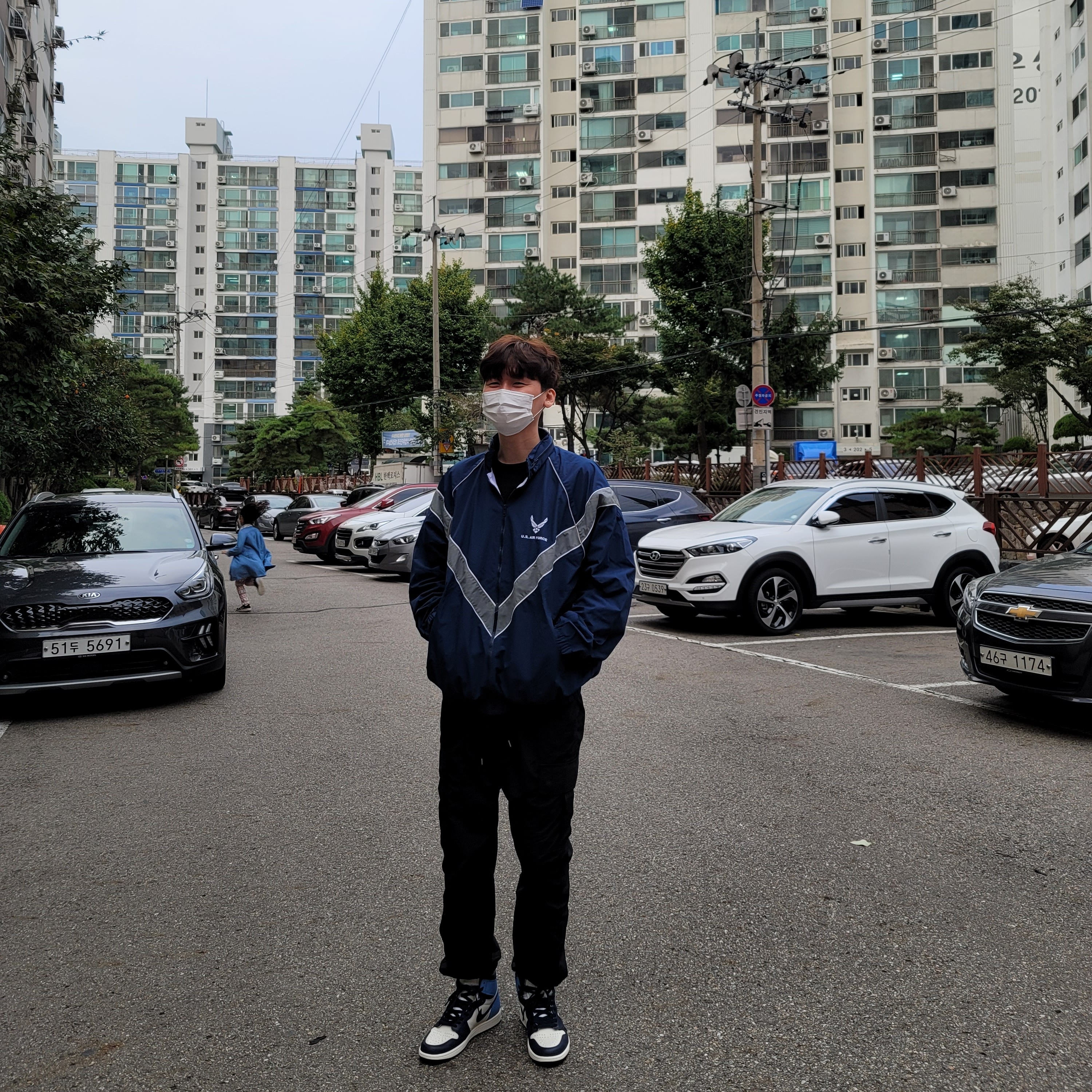Jordan 1 Retro High Obsidian UNC 착용 스타일