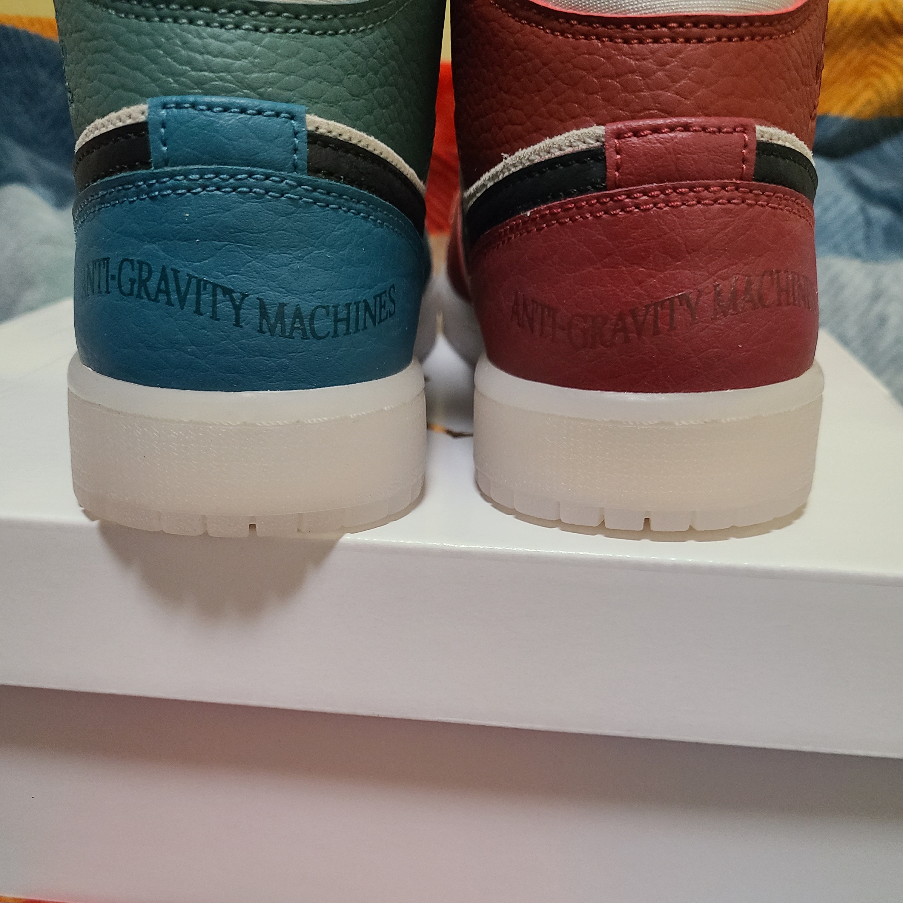 (W) Jordan 1 Mid Anti Gravity Machines 착용 스타일 - 5