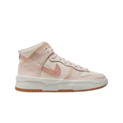(W) Nike Dunk High Up Pink Oxford