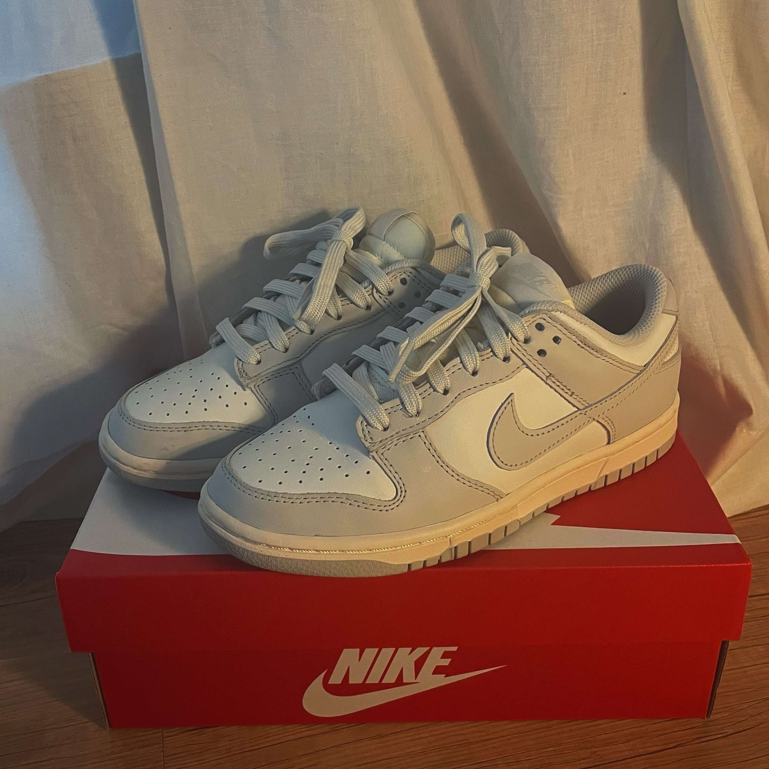 (W) Nike Dunk Low Light Bone 착용 스타일