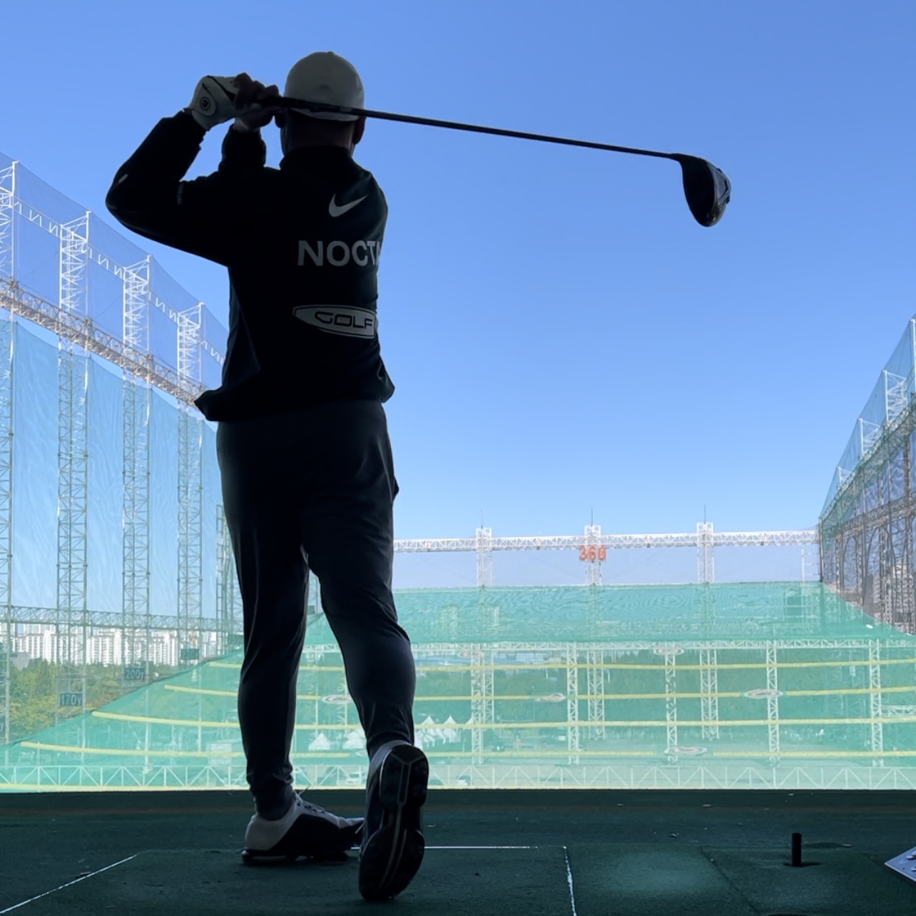 Nike x Drake Nocta Golf Crewneck Top Green - US/EU 착용 스타일