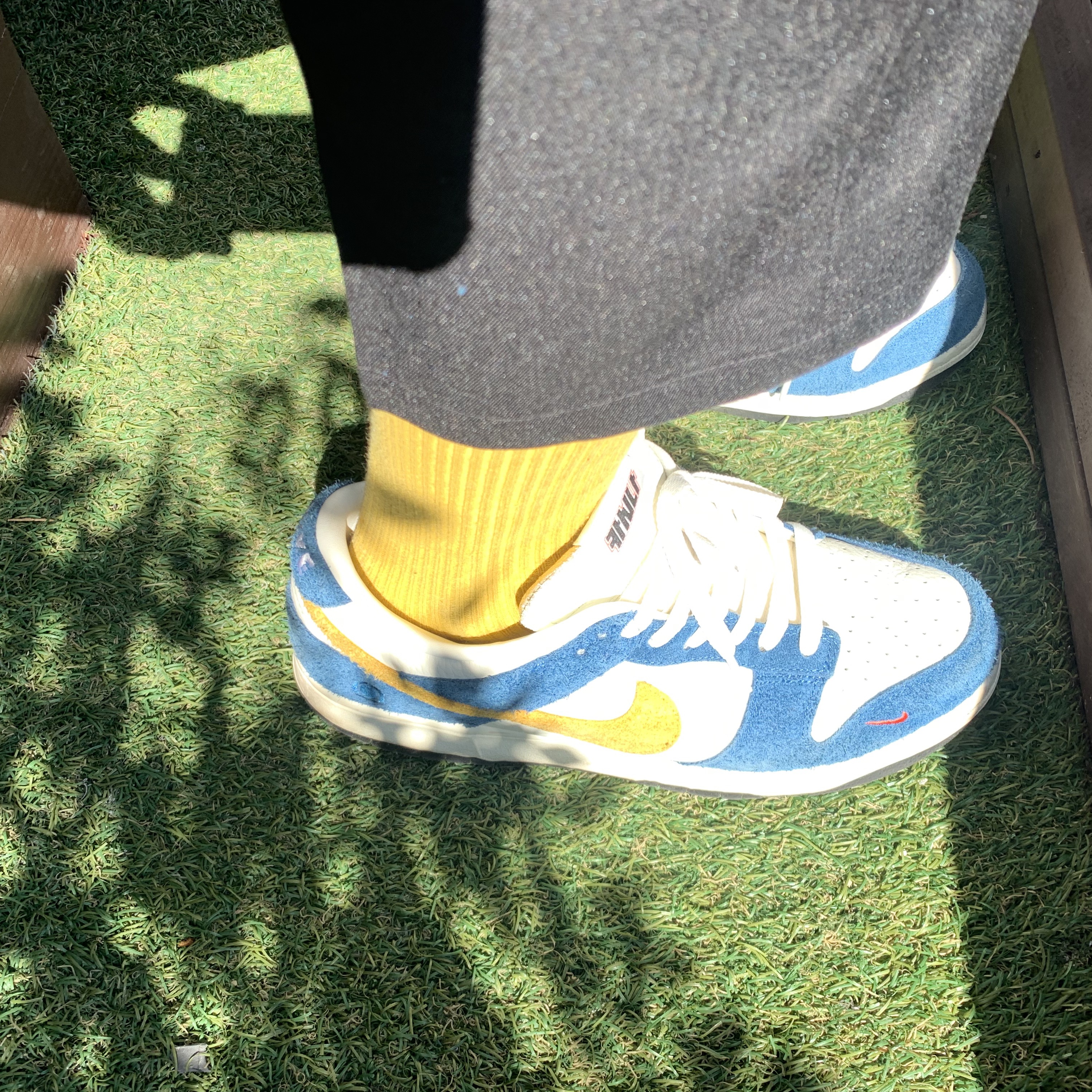 Nike x Kasina Dunk Low 80's Bus 착용 스타일