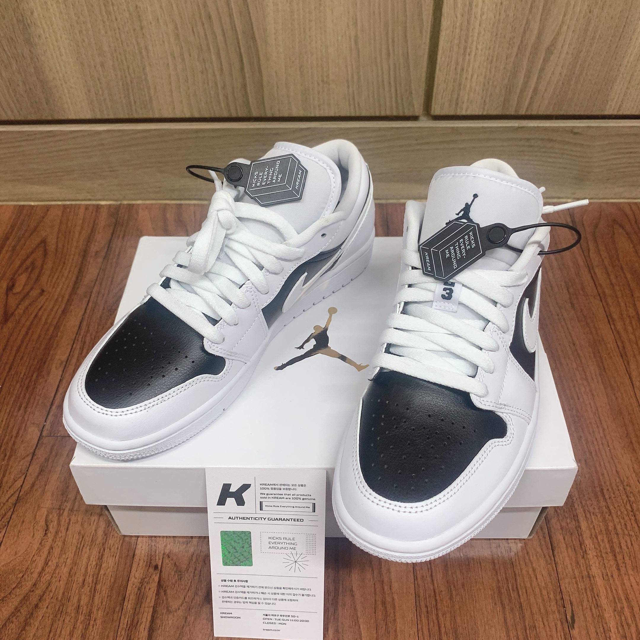 (W) Jordan 1 Low Panda 착용 스타일 - 1