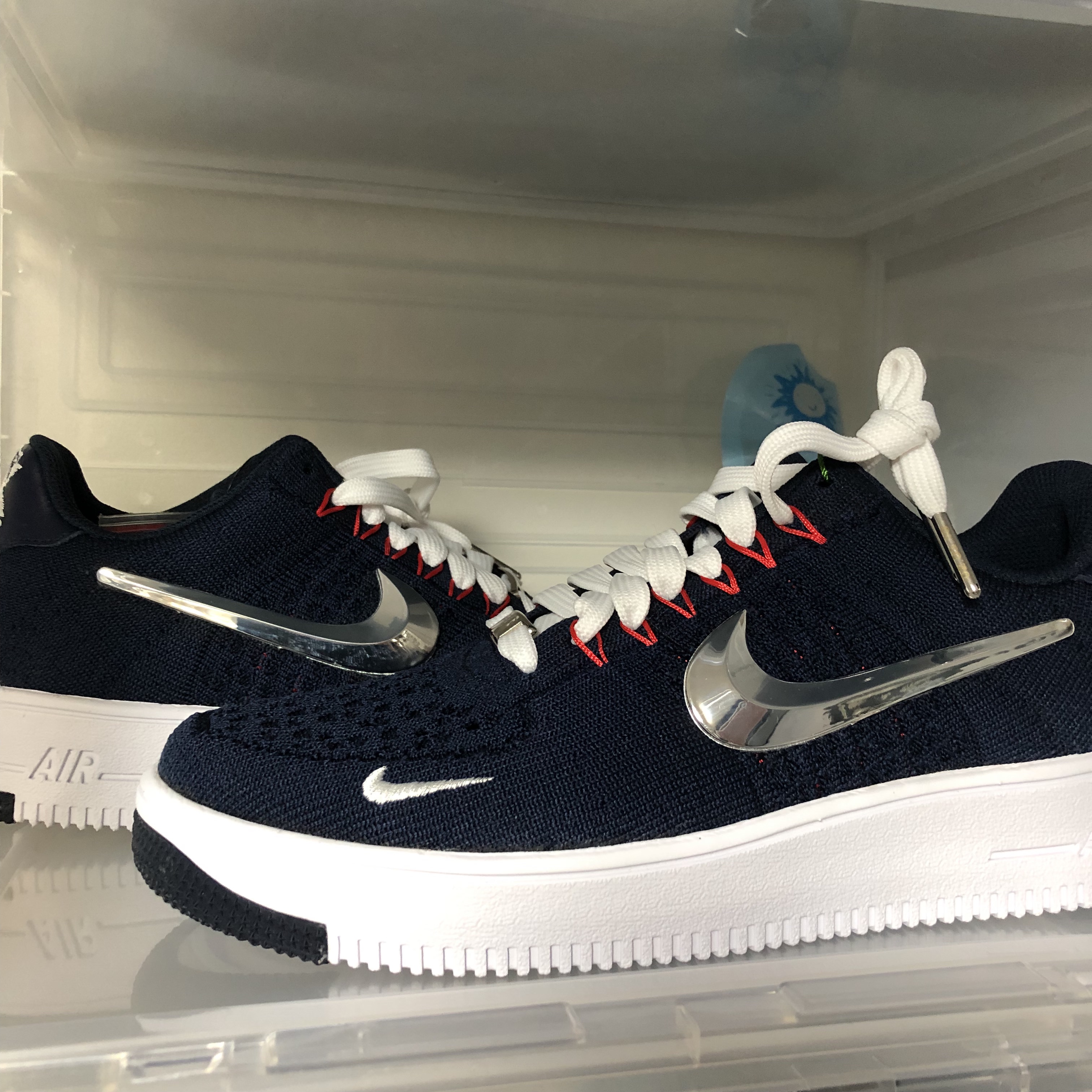 Nike Air Force 1 Ultra Flyknit Patriots 6X Champs 착용 스타일
