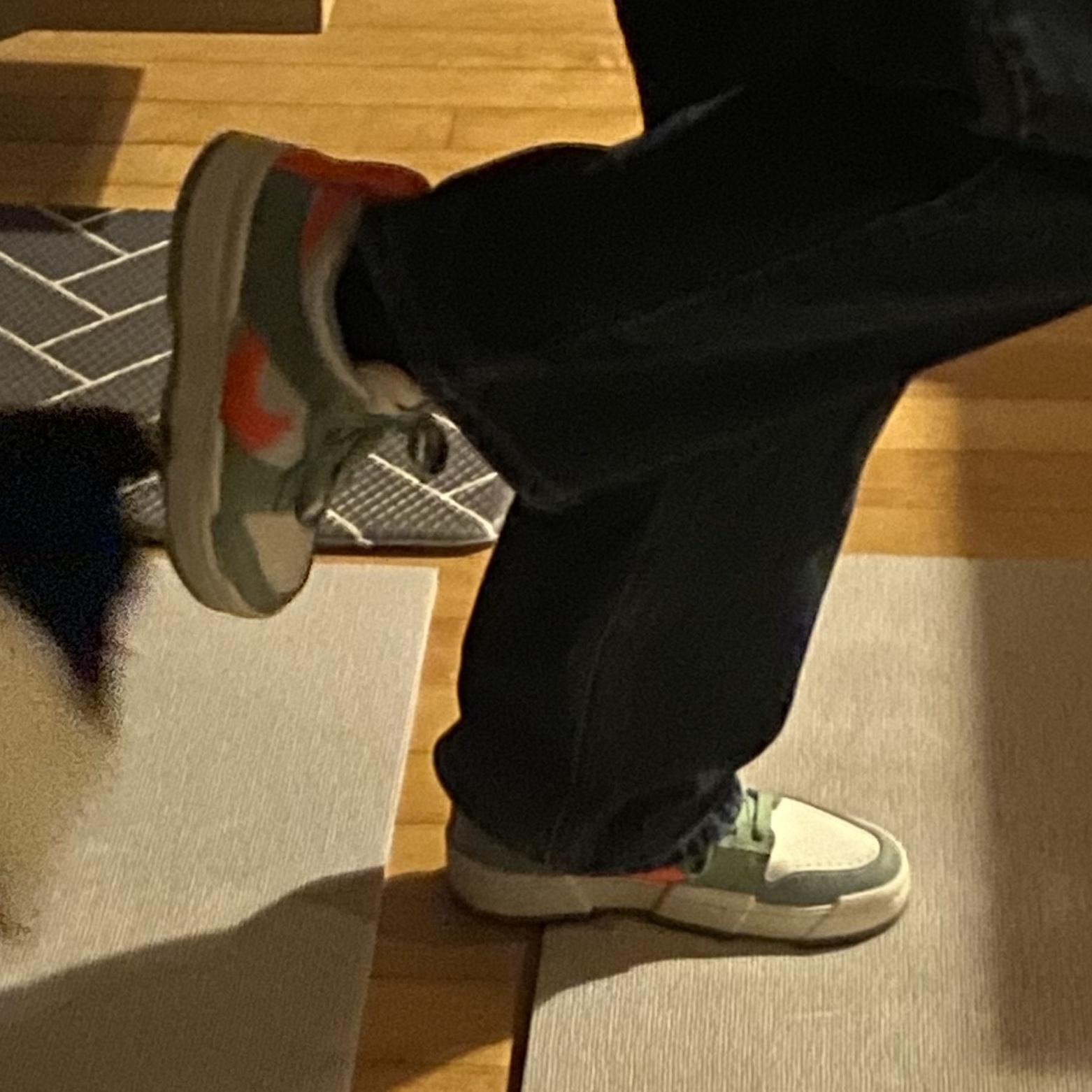 (W) Nike Dunk Low Disrupt Sea Glass 착용 스타일 - 3