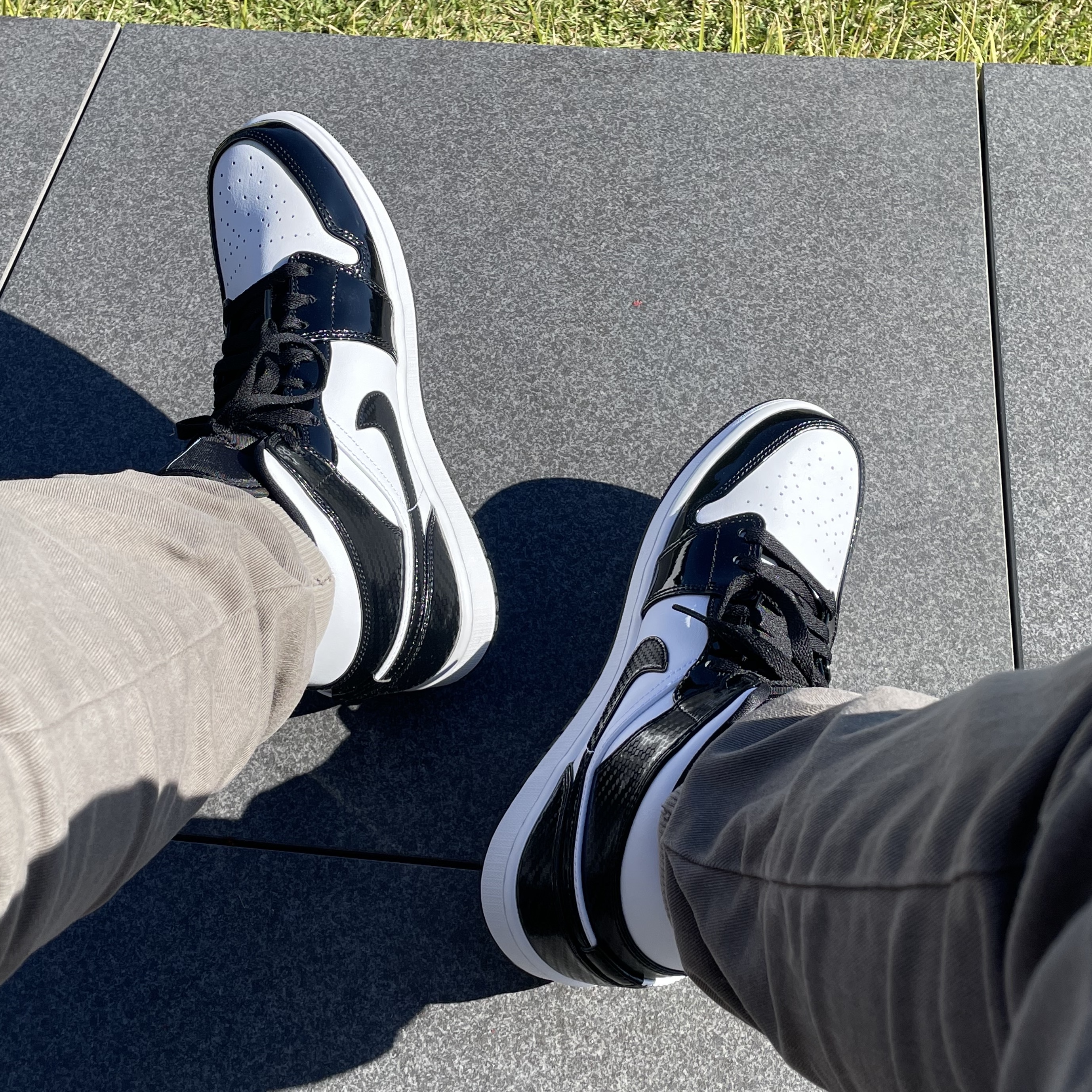 Jordan 1 Mid SE ASW Black 착용 스타일