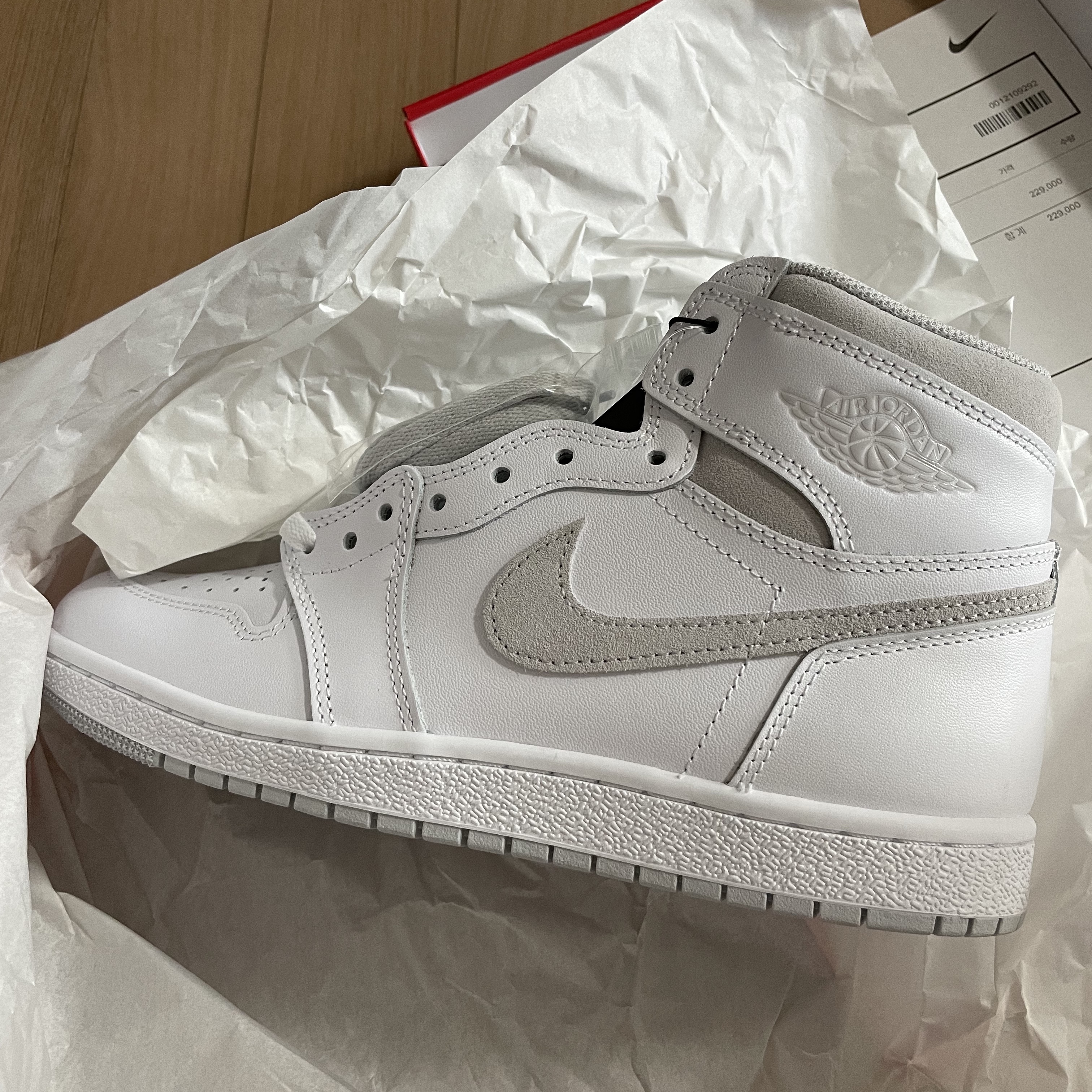 Jordan 1 High 85 Neutral Grey 착용 스타일