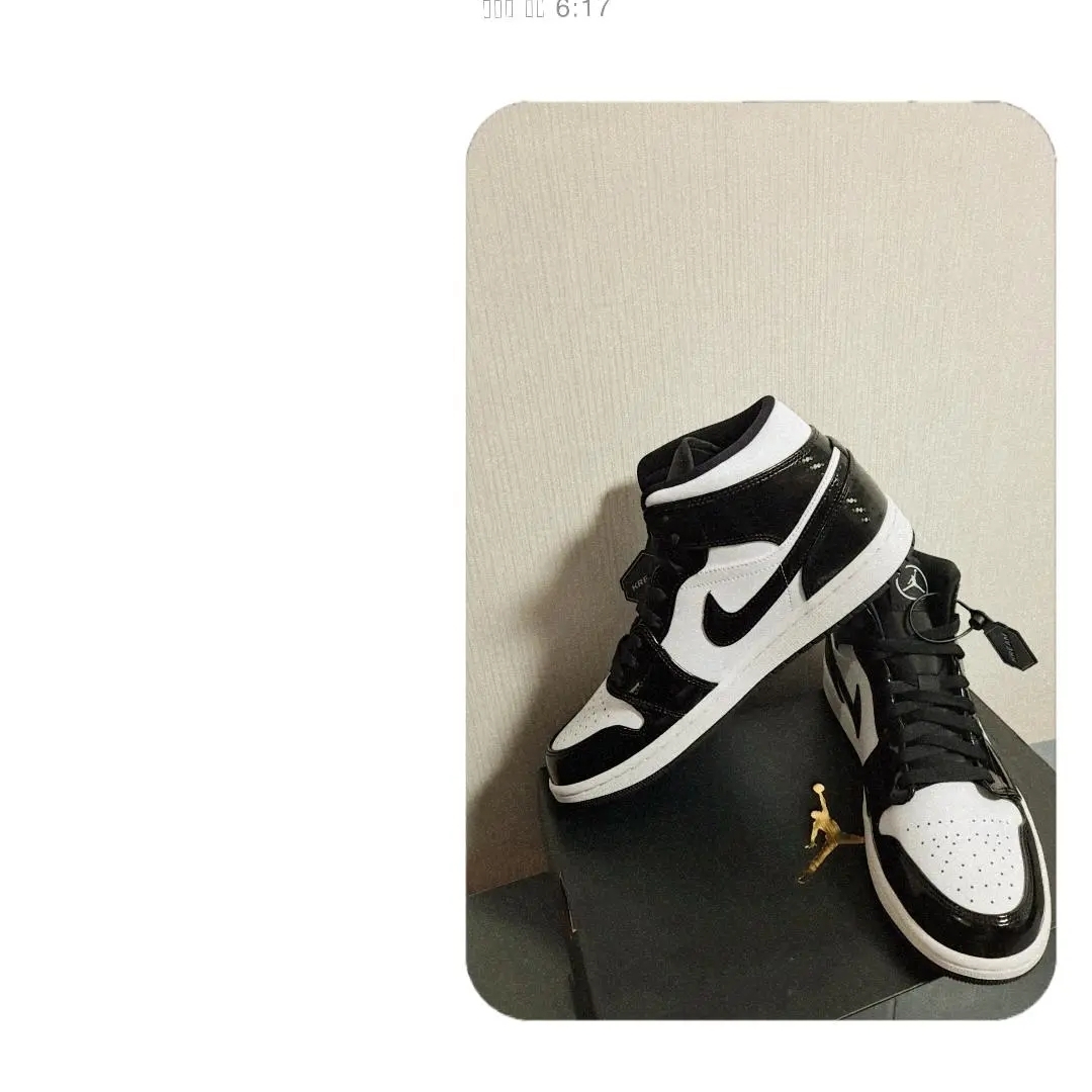 Jordan 1 Mid SE ASW Black 착용 스타일