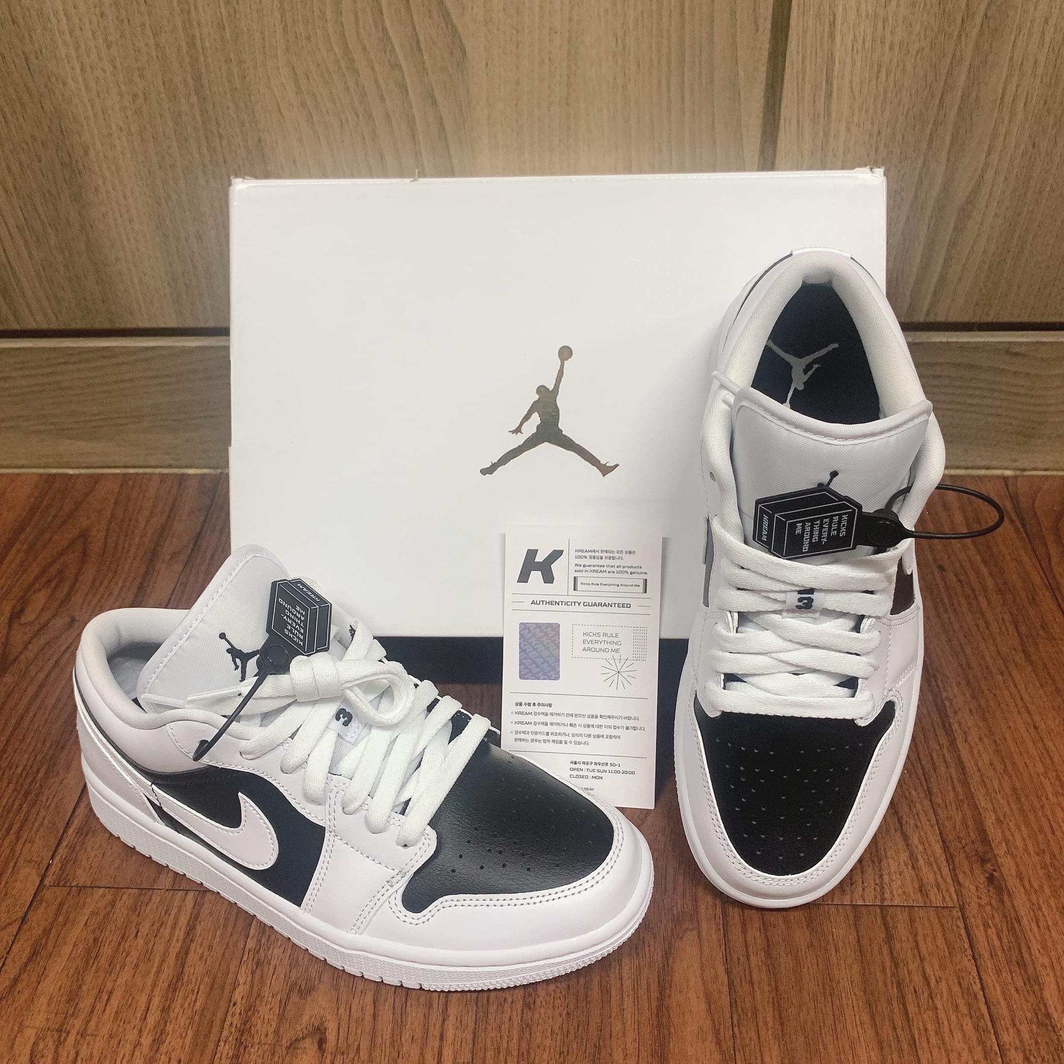 (W) Jordan 1 Low Panda 착용 스타일 - 2