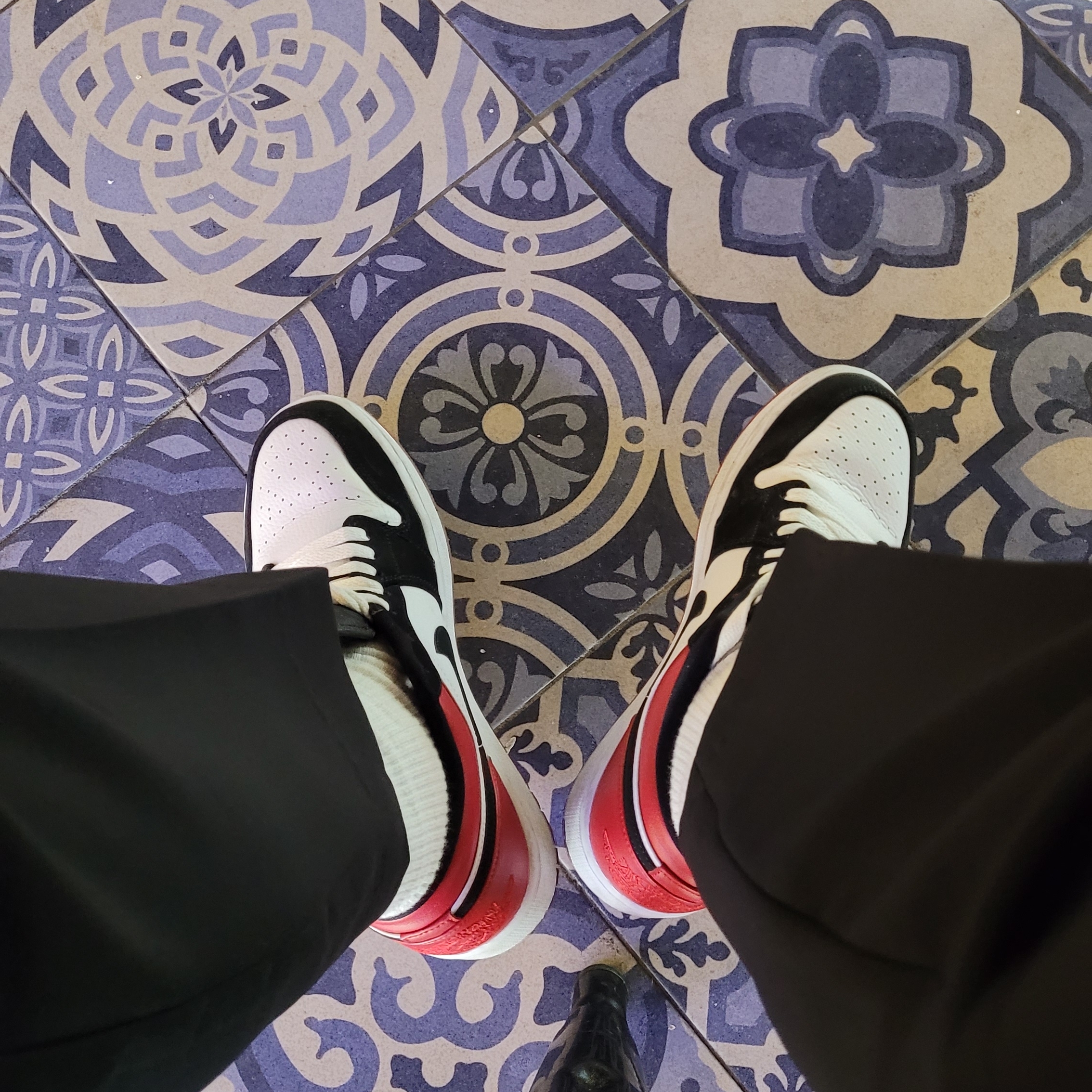 Jordan 1 Low Black Toe 착용 스타일