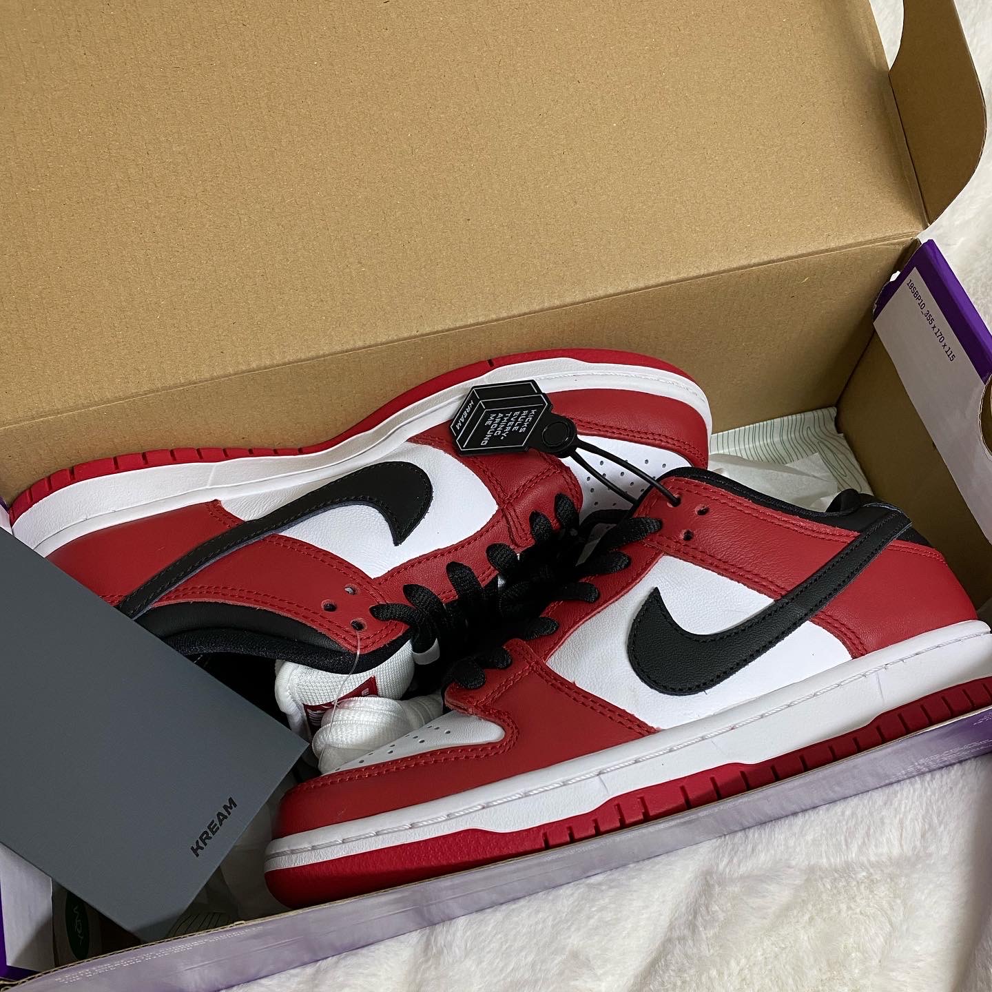 Nike SB Dunk Low Pro Chicago 착용 스타일 - 1
