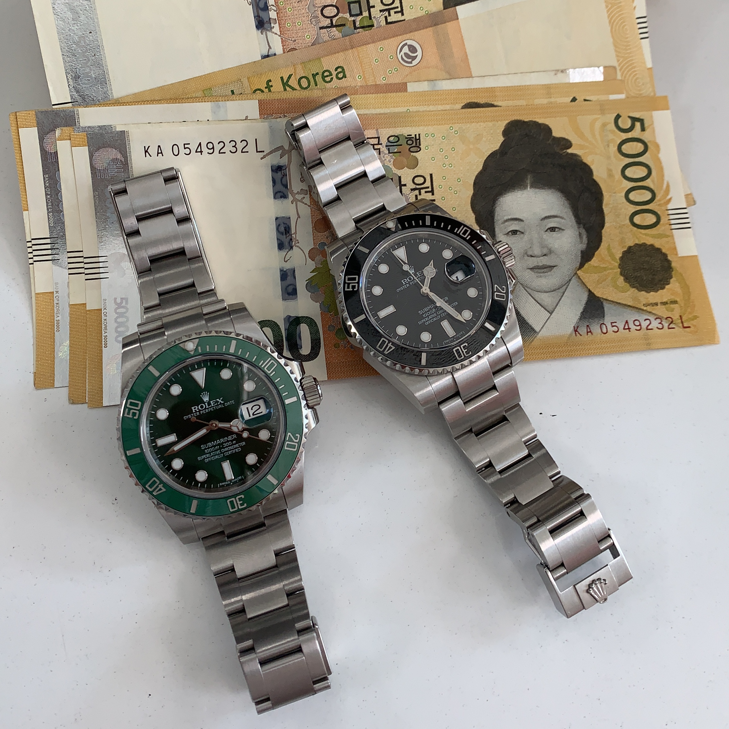 Rolex Submariner Date 41mm 126610LV Black Oyster, Rolex Submariner Date 41mm 126610LN Black Oyster 착용 스타일 - 2