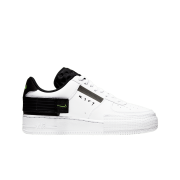 Nike Air Force 1 Type White Black Volt