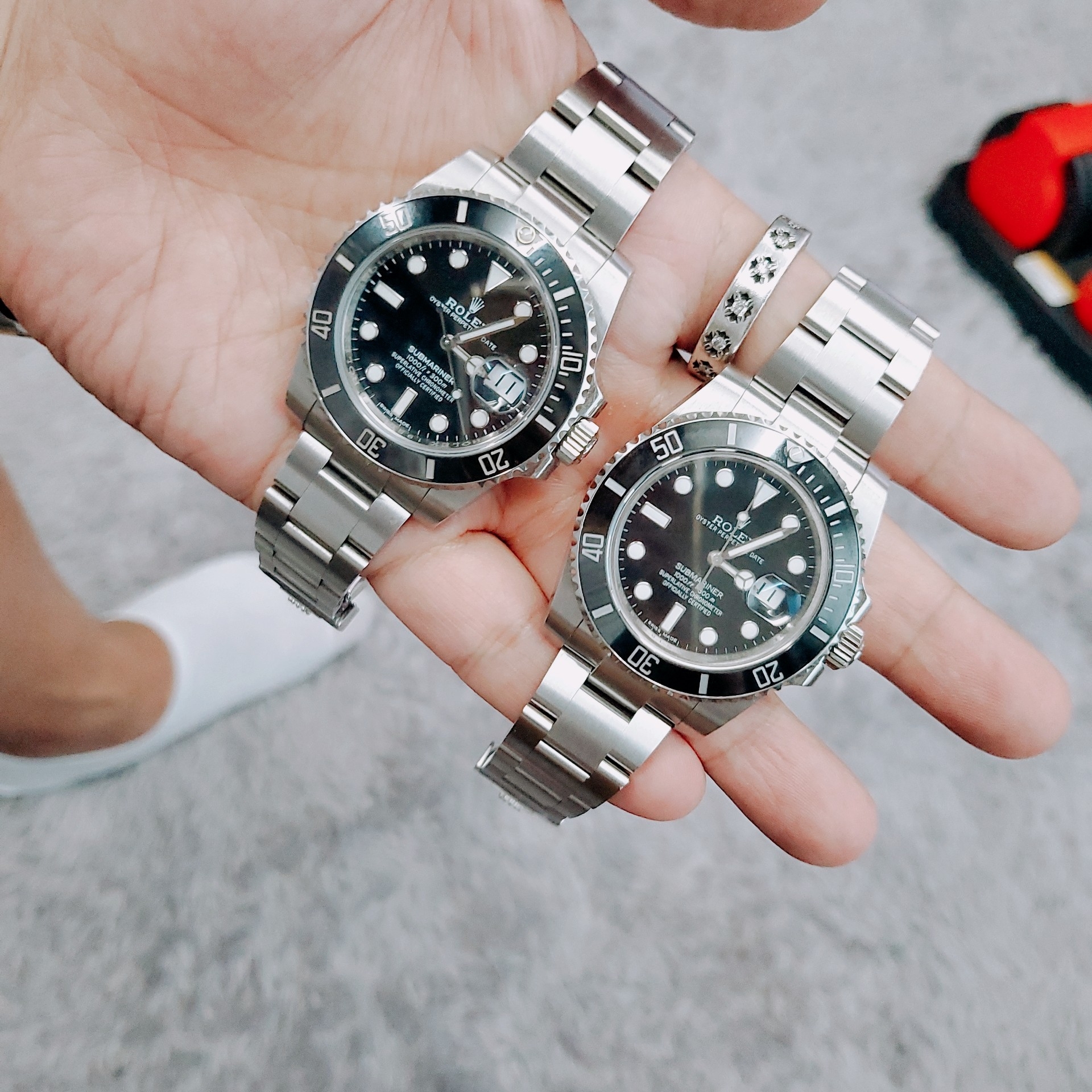 Rolex Submariner Date 40mm 116610LN Black Oyster 착용 스타일 - 1