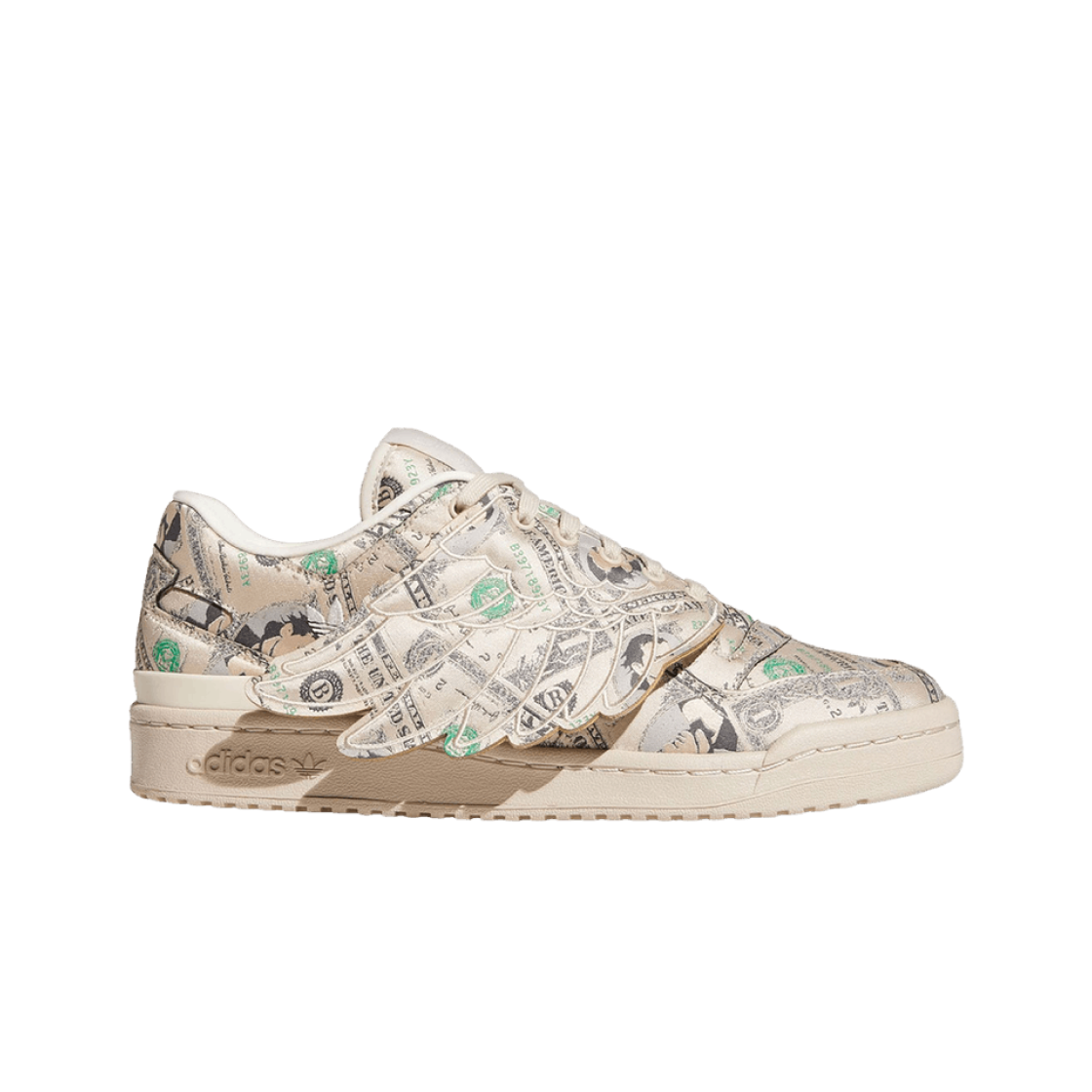 아디다스 x 제레미 스캇 포럼 84 로우 윙스 머니(Adidas x Jeremy Scott Forum 84 Low Wings Money)