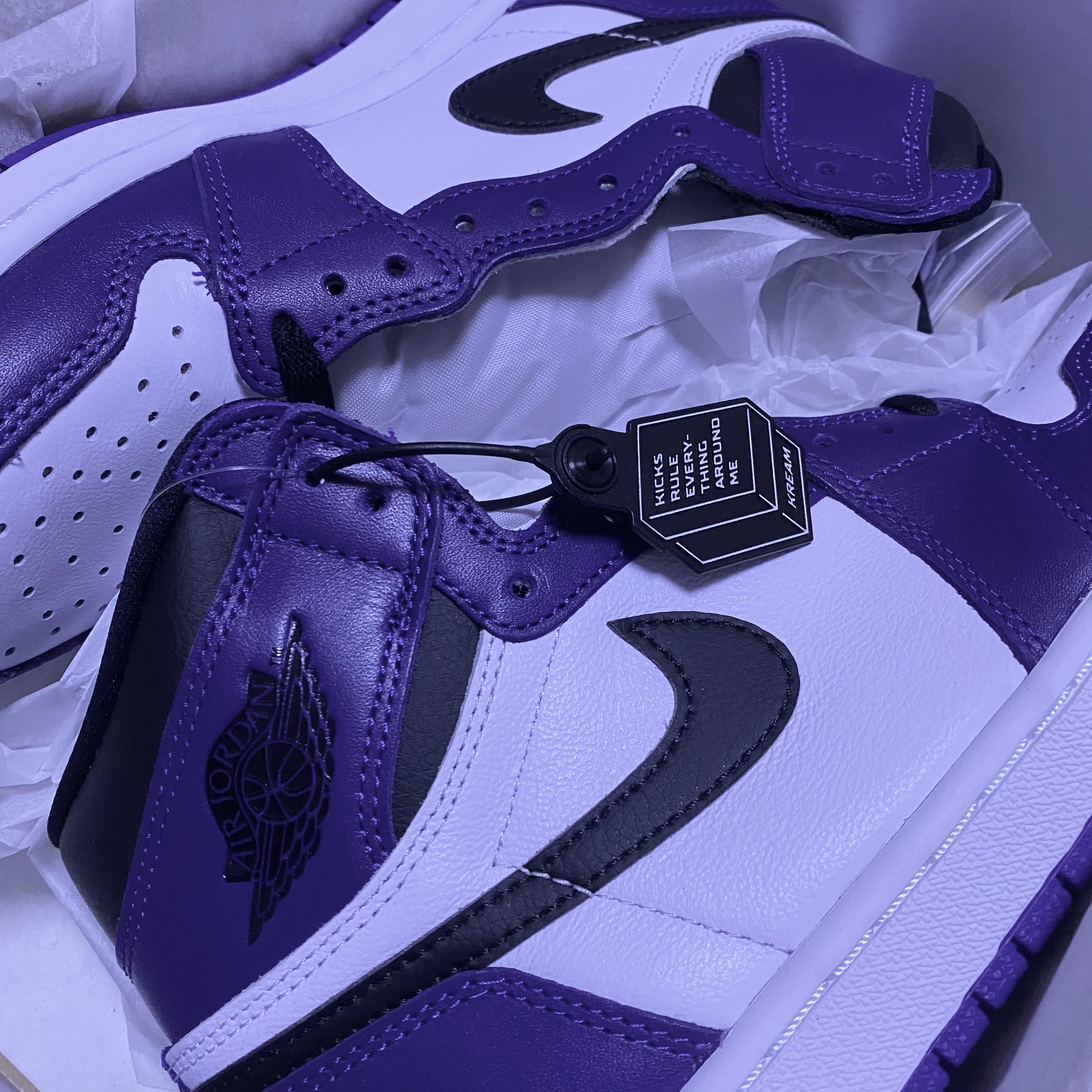 Jordan 1 Retro High OG Court Purple 2020 착용 스타일