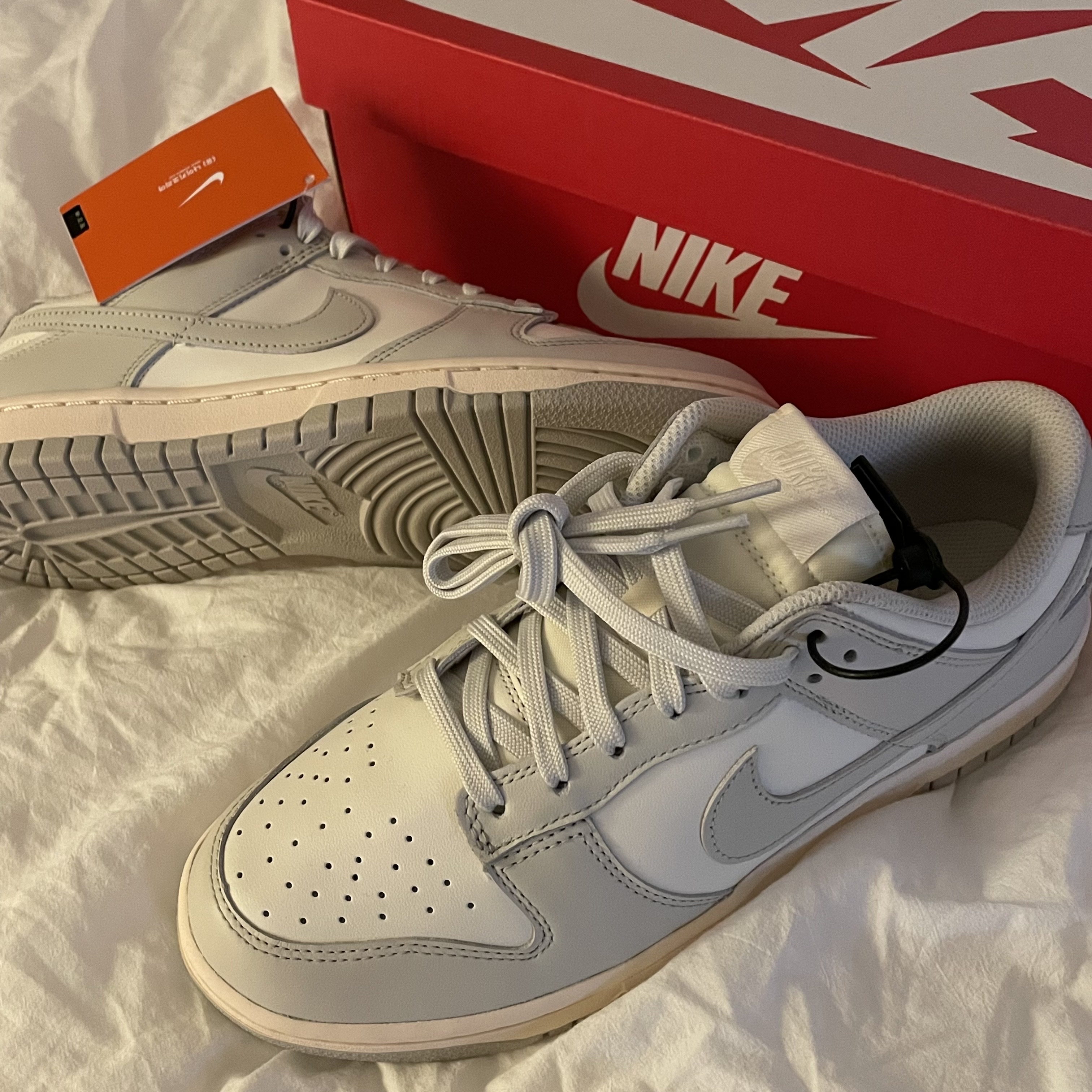 (W) Nike Dunk Low Light Bone 착용 스타일