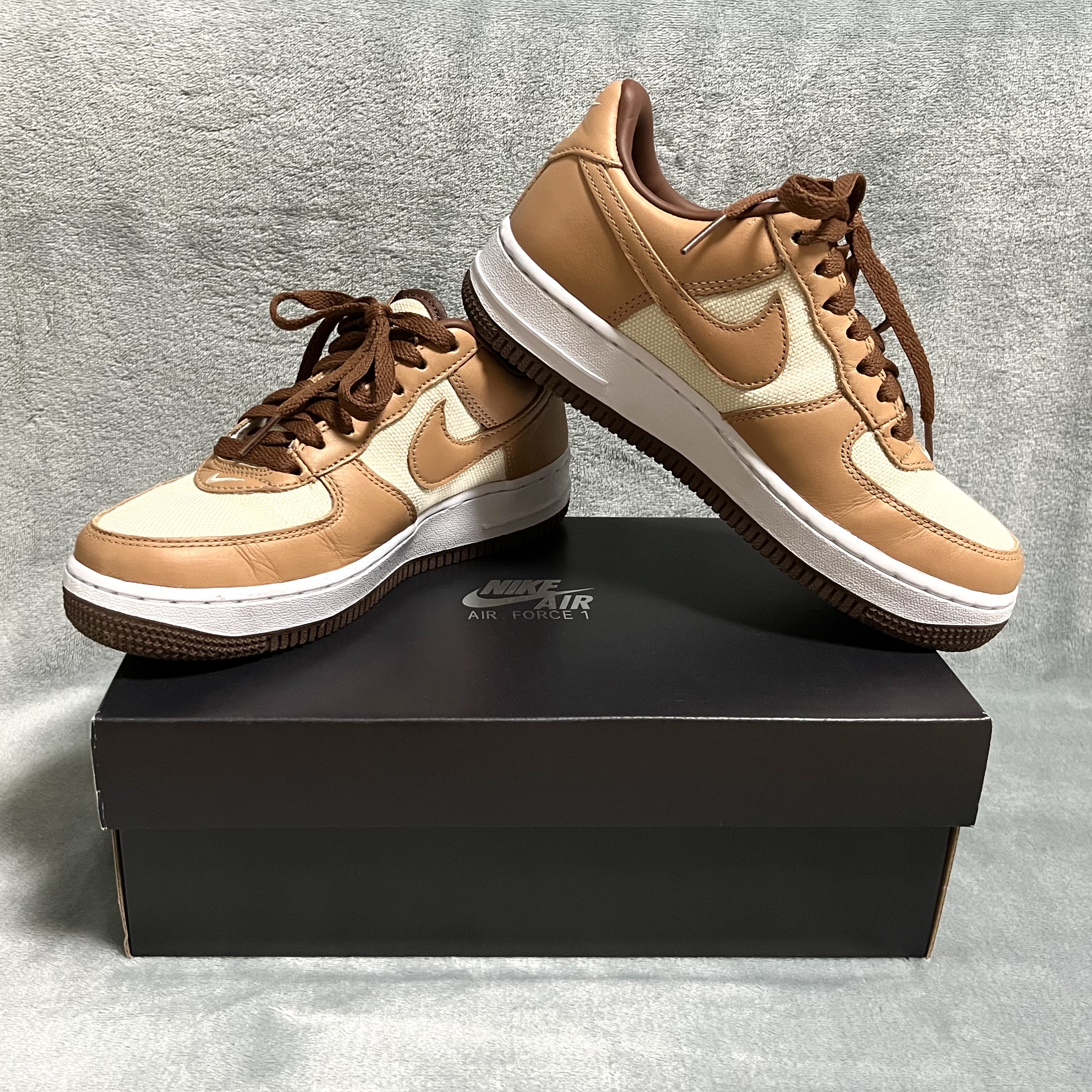 Nike Air Force 1 Low QS Acorn 2021 착용 스타일 - 3