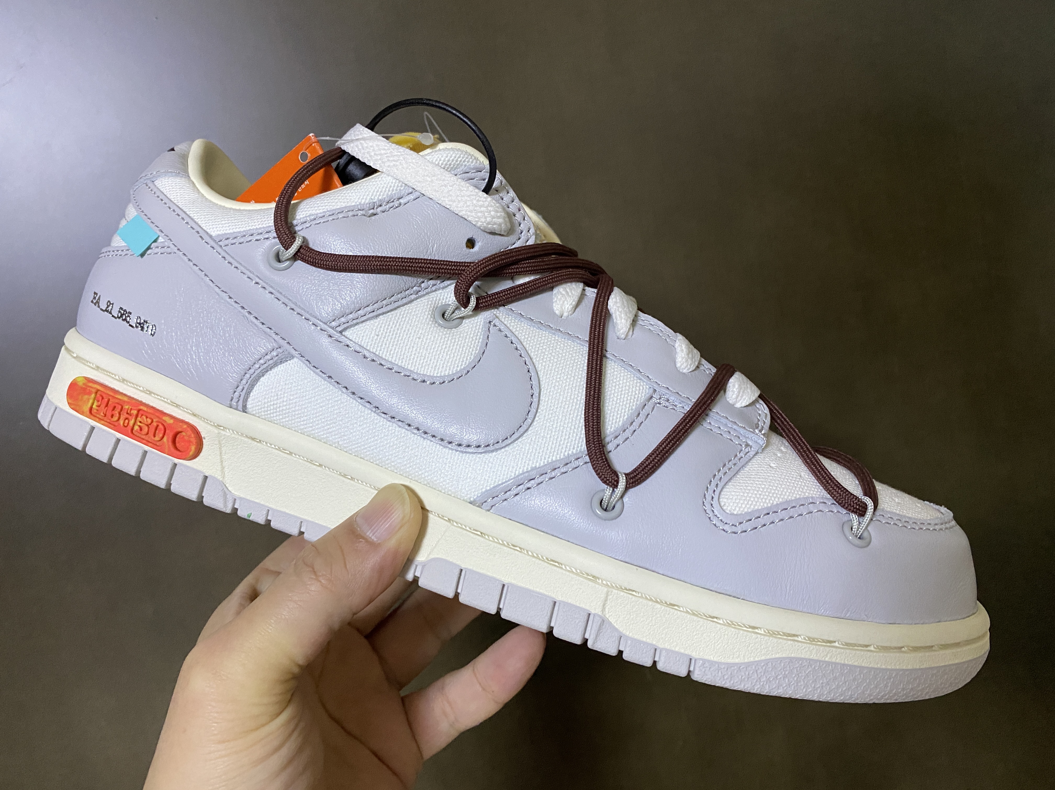 Nike x Off-White Dunk Low The 50 - Lot 46 착용 스타일 - 1