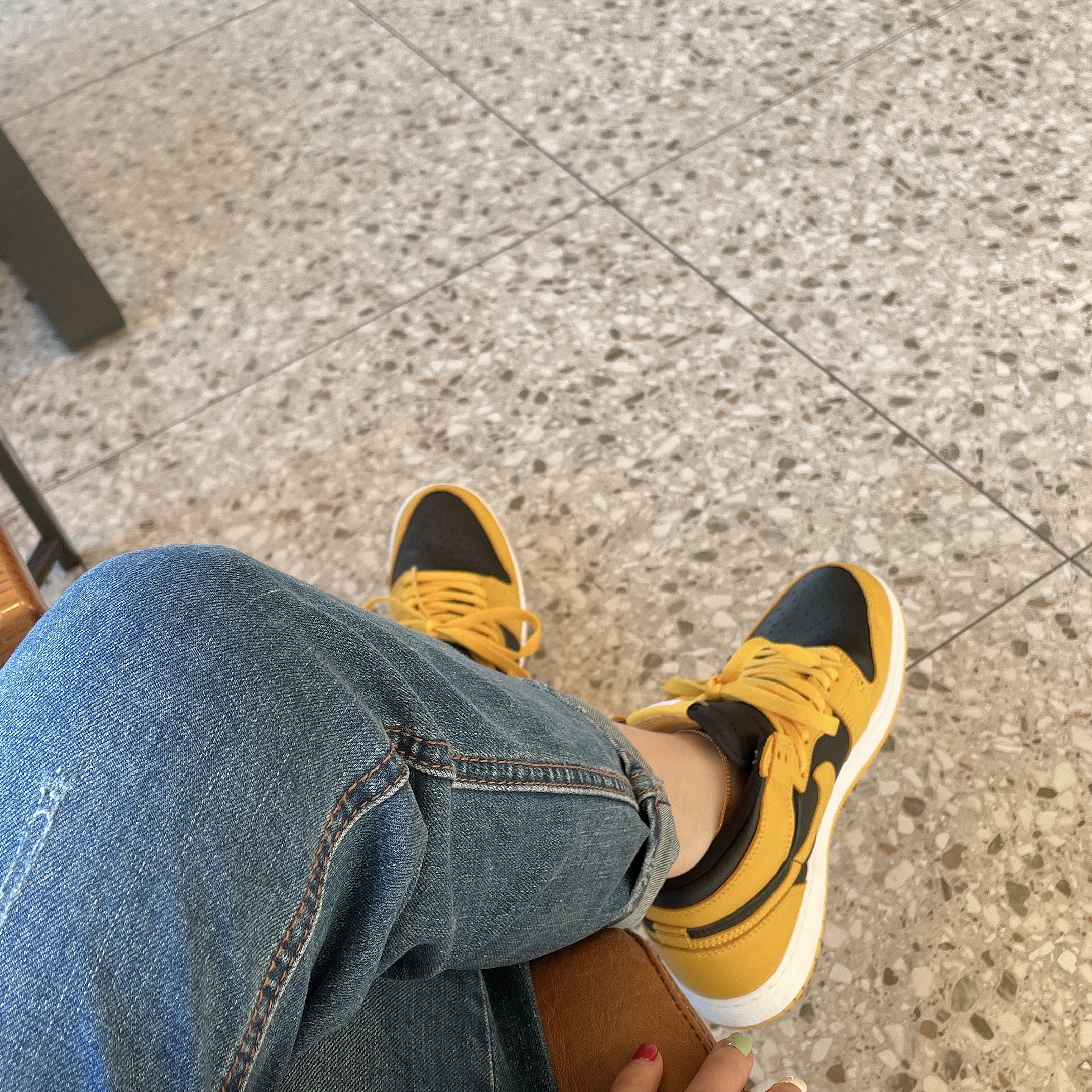 (GS) Jordan 1 Retro High OG Pollen 착용 스타일 - 4