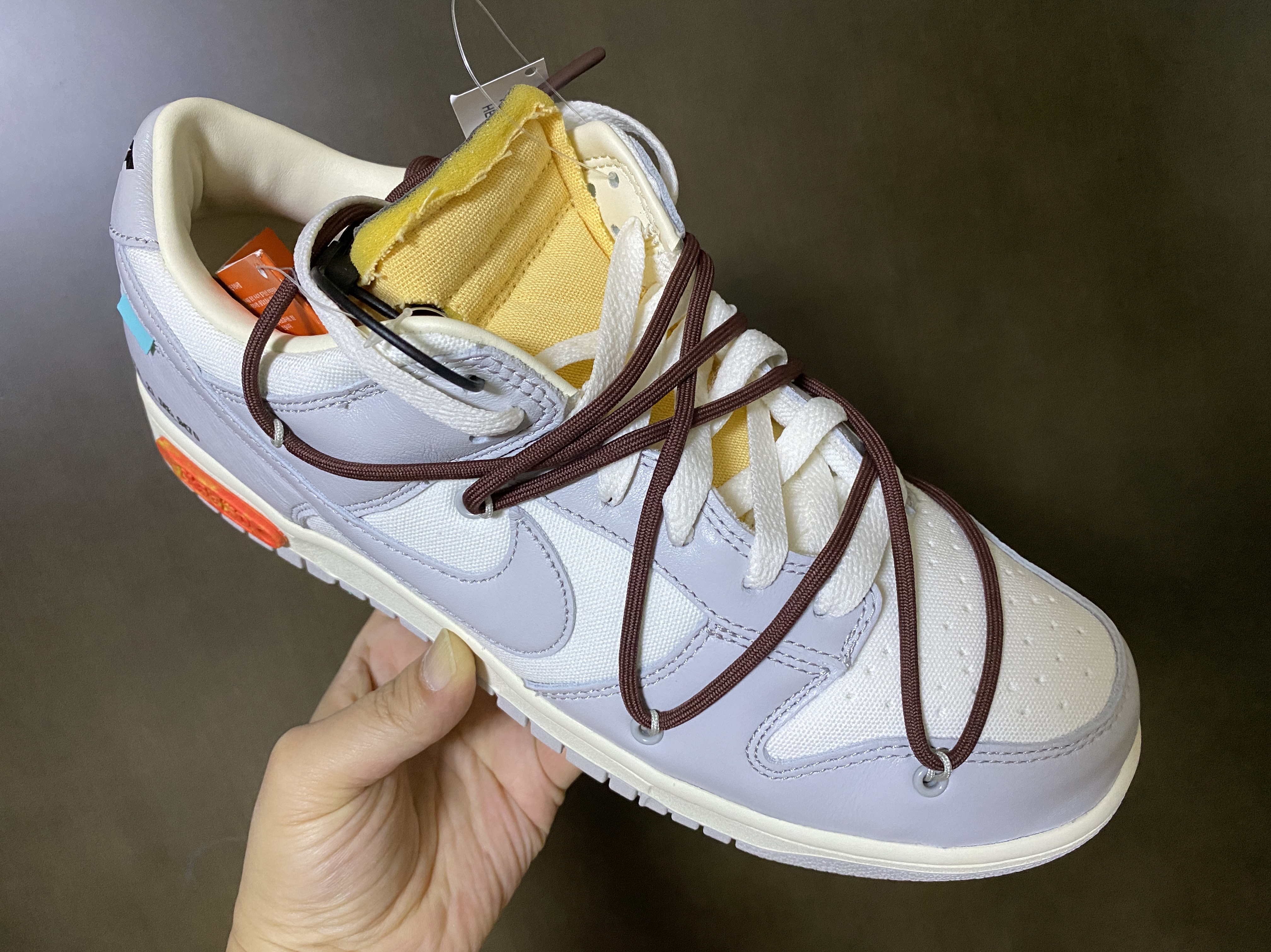Nike x Off-White Dunk Low The 50 - Lot 46 착용 스타일 - 2
