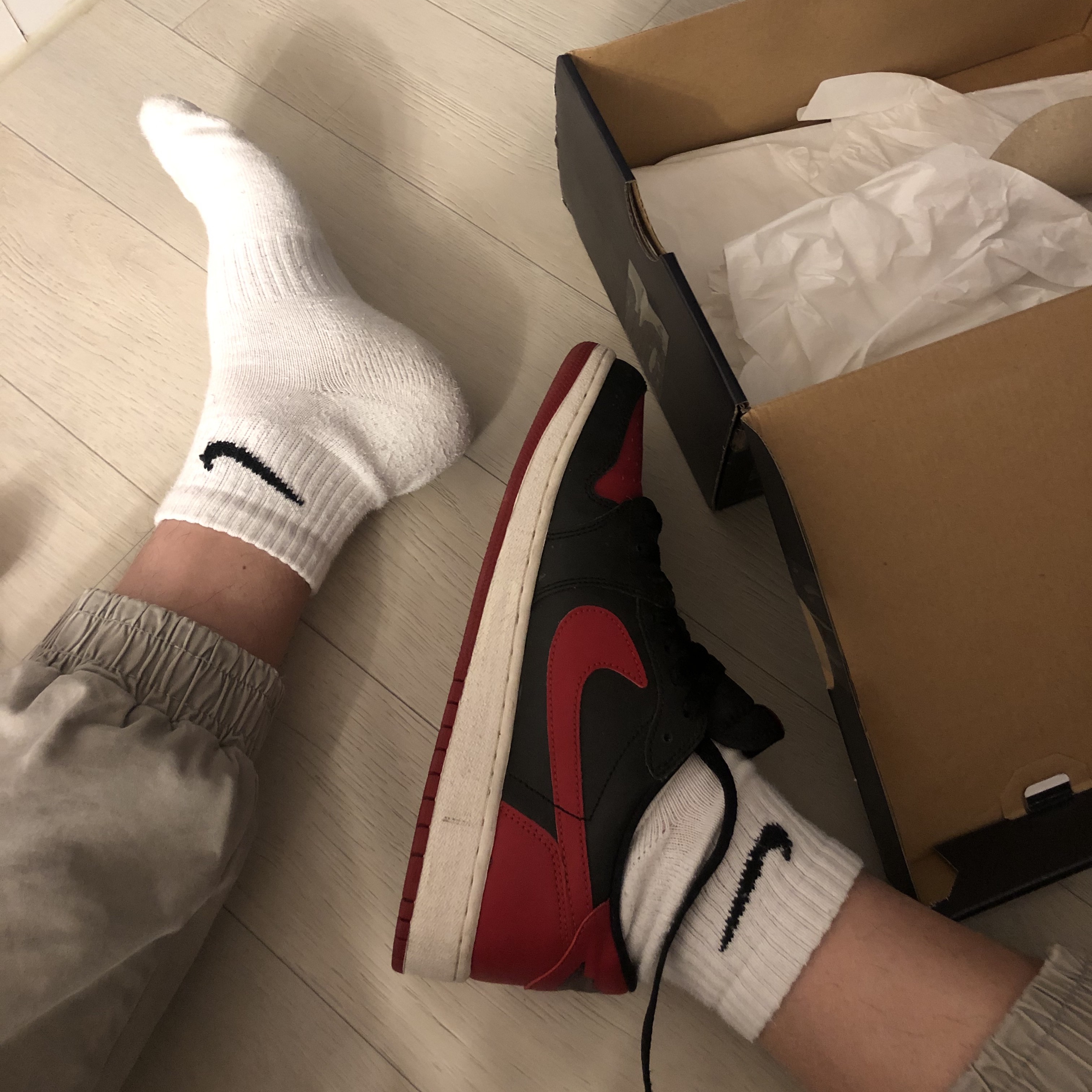 Jordan 1 Retro Low OG Bred 2015 착용 스타일