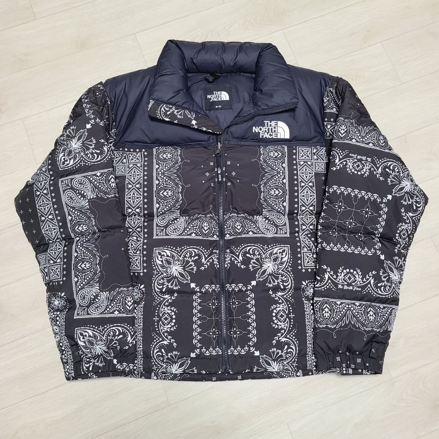 The North Face 1996 Novelty Nuptse Jacket Real Black - 21FW 착용 스타일 - 1