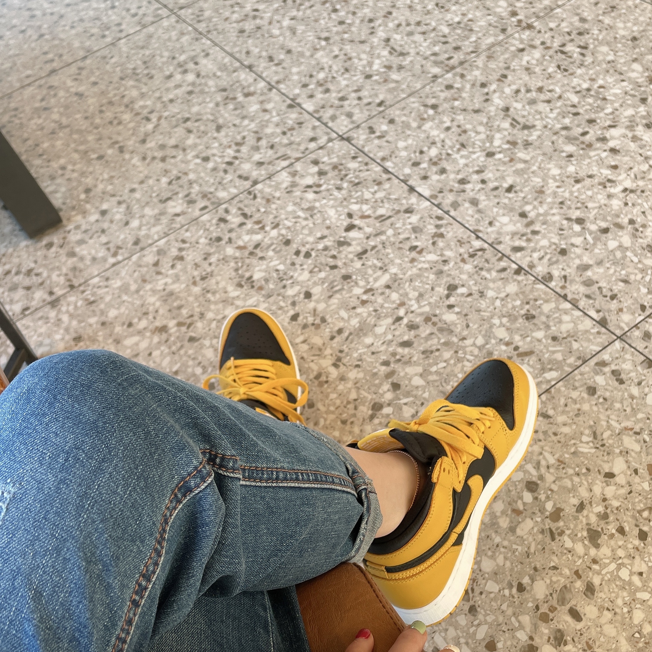 (GS) Jordan 1 Retro High OG Pollen 착용 스타일 - 5