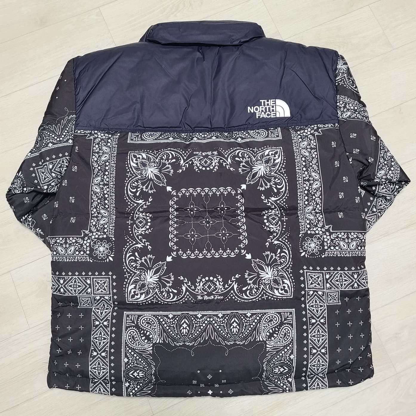 The North Face 1996 Novelty Nuptse Jacket Real Black - 21FW 착용 스타일 - 2